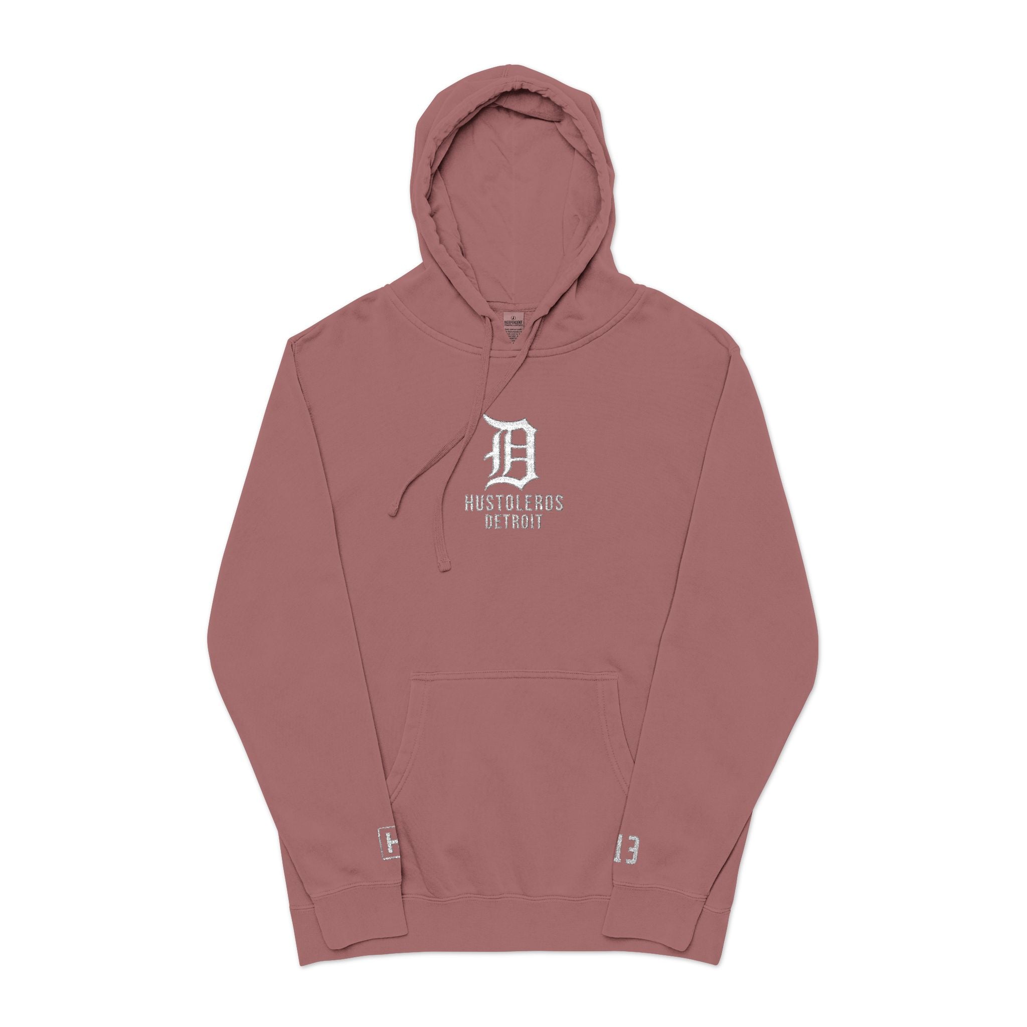 Hustoleros Detroit Embroidered Hoodie
