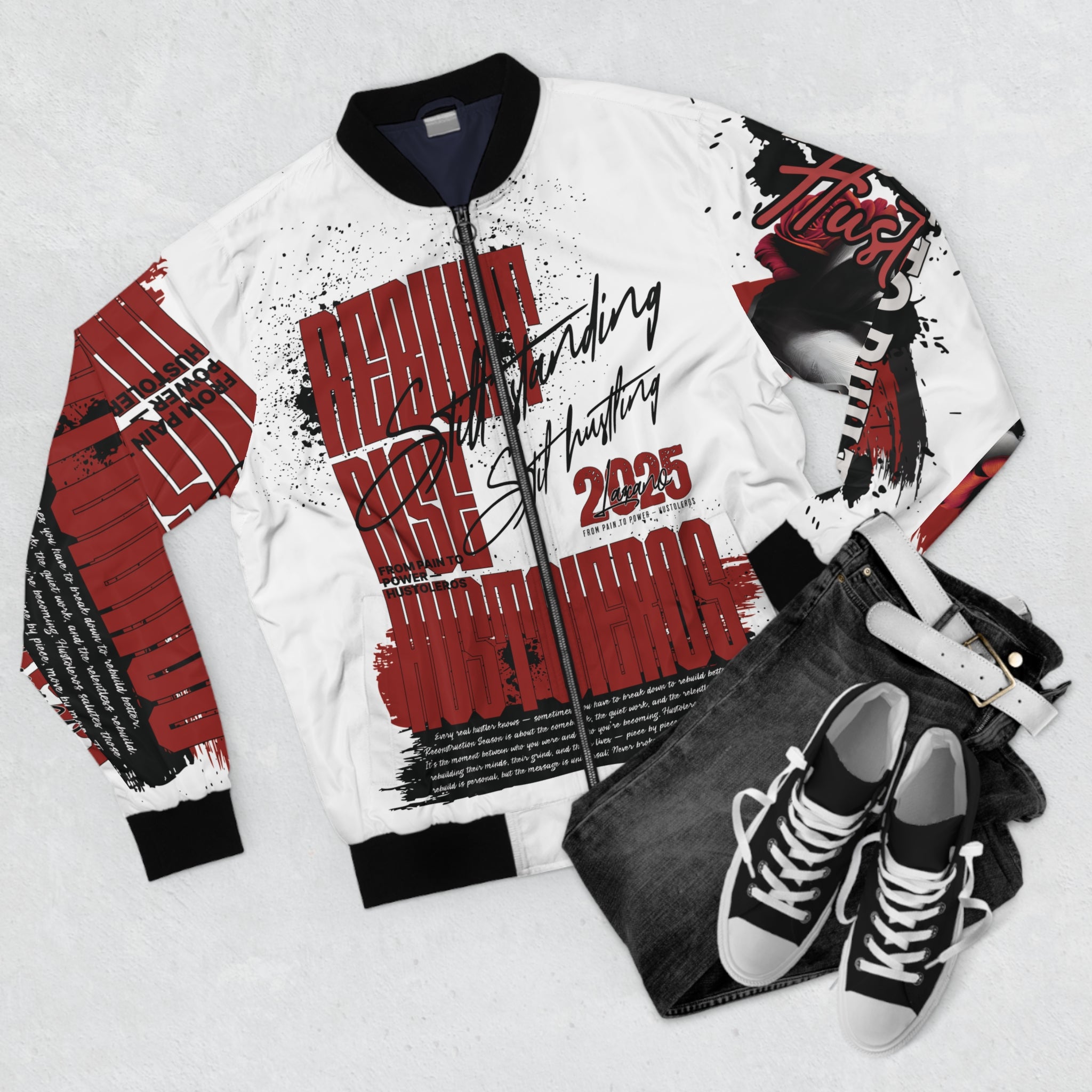 Reconstruction Season Bomber Jacket
