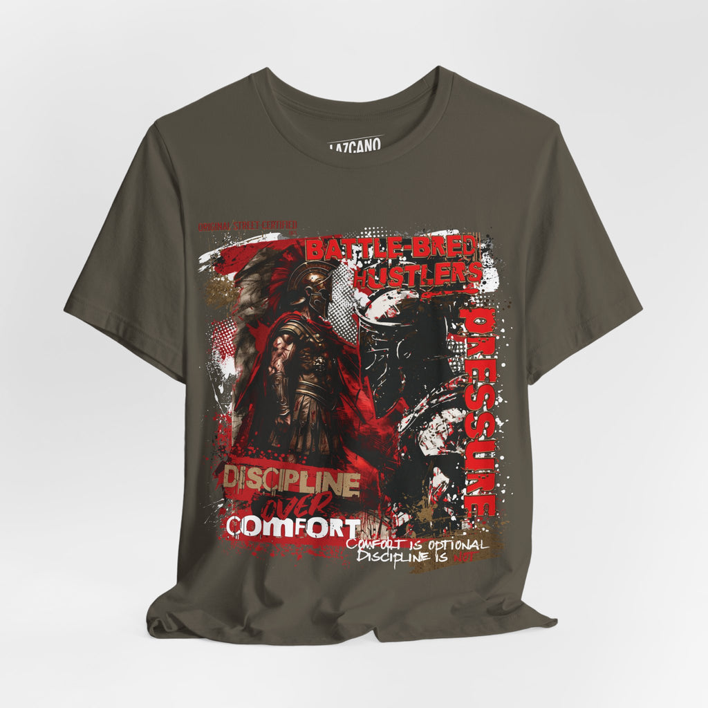 Hustleros "Discipline Over Comfort" Tee