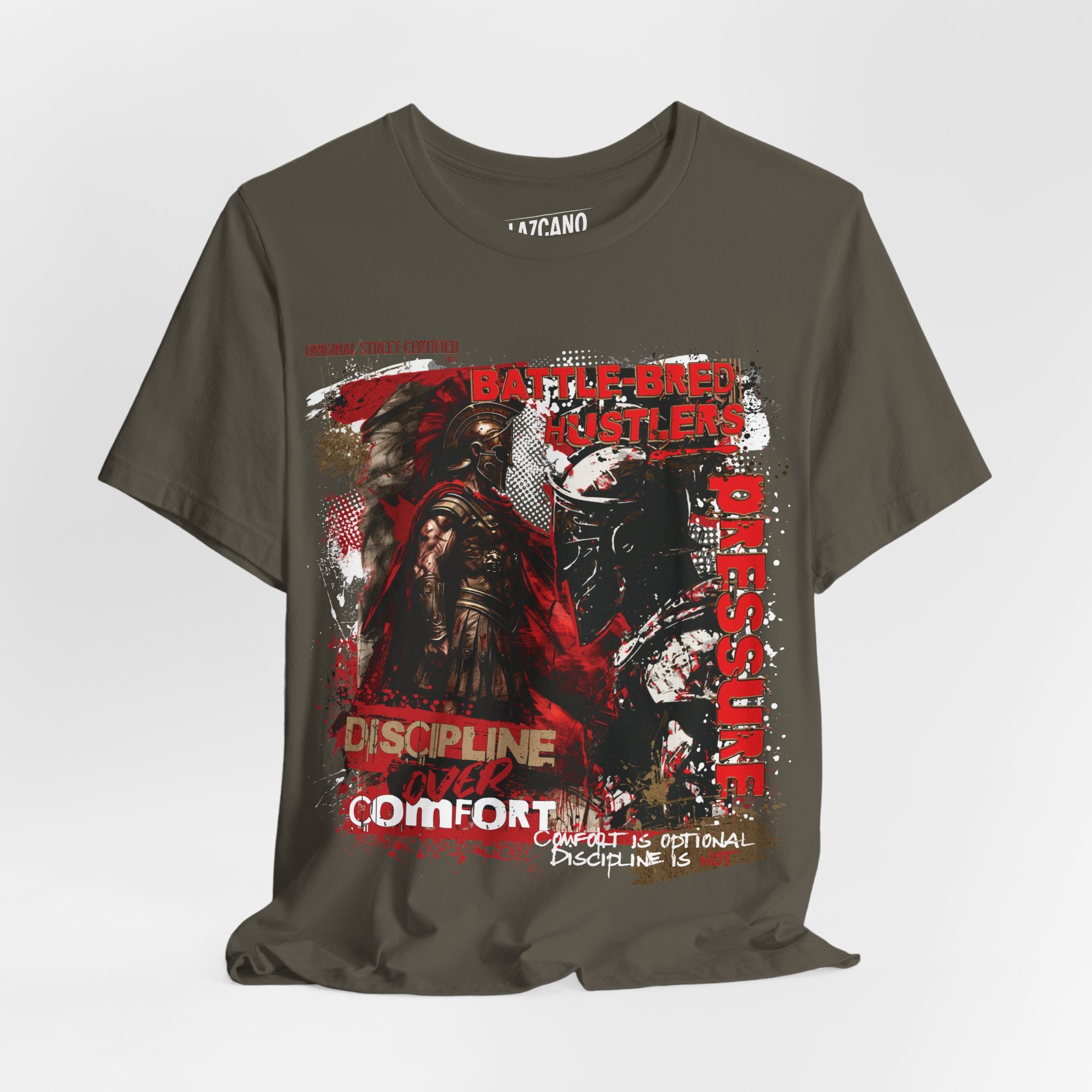 Hustleros "Discipline Over Comfort" Tee