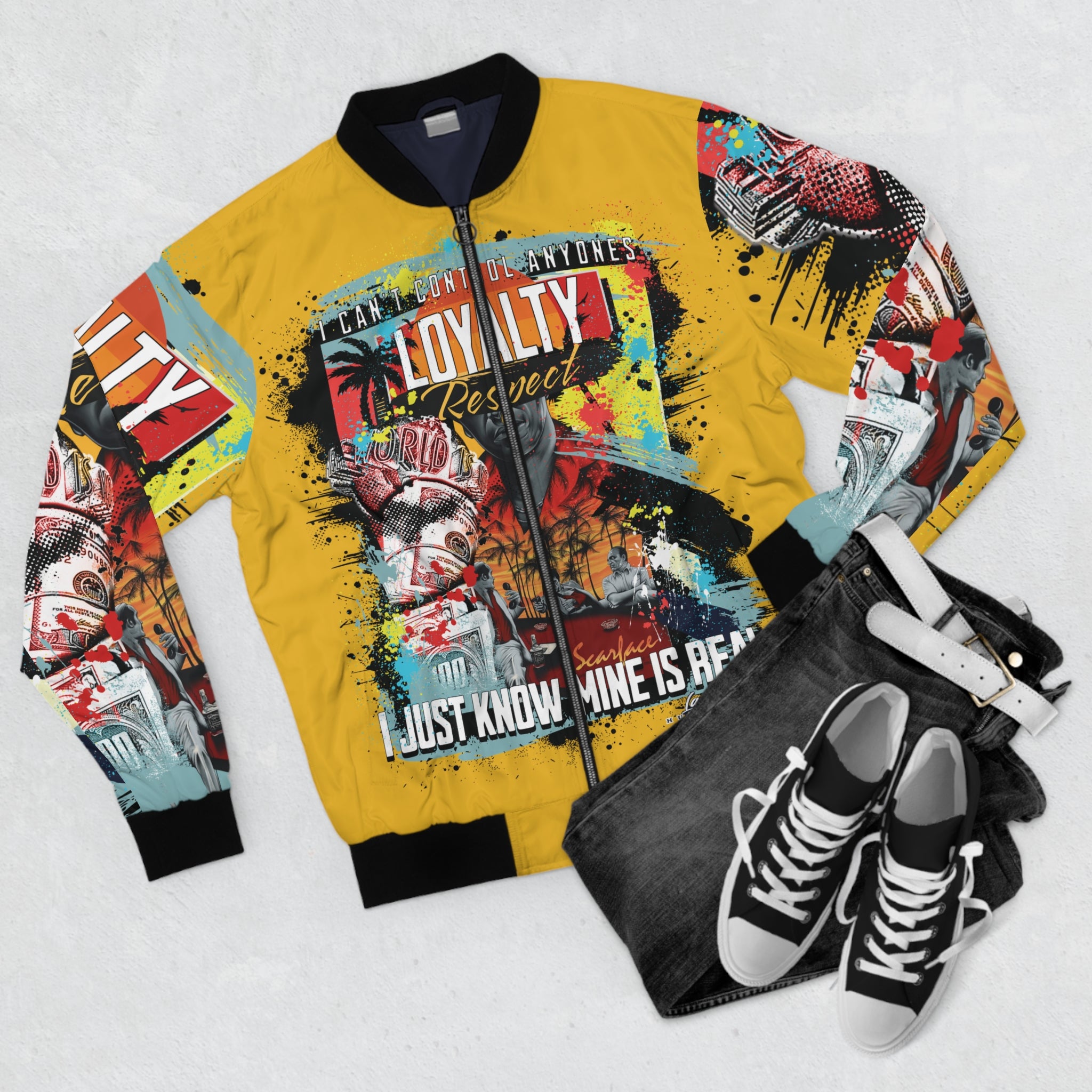 Loyalty Should Never Be Questioned — "I Want The World" Bomber Jacket