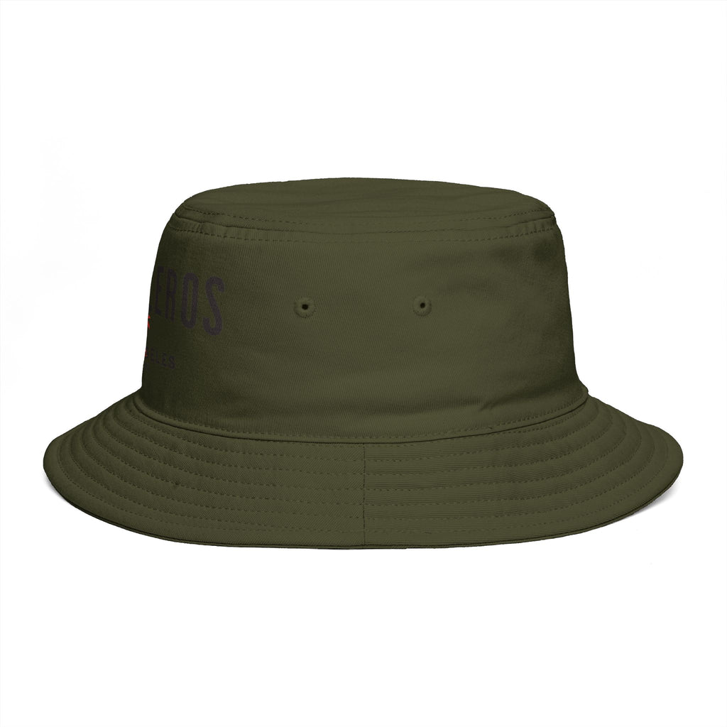 Hustoleros Los Angeles Bucket Hat — Vintage Streetwear Sun Hat