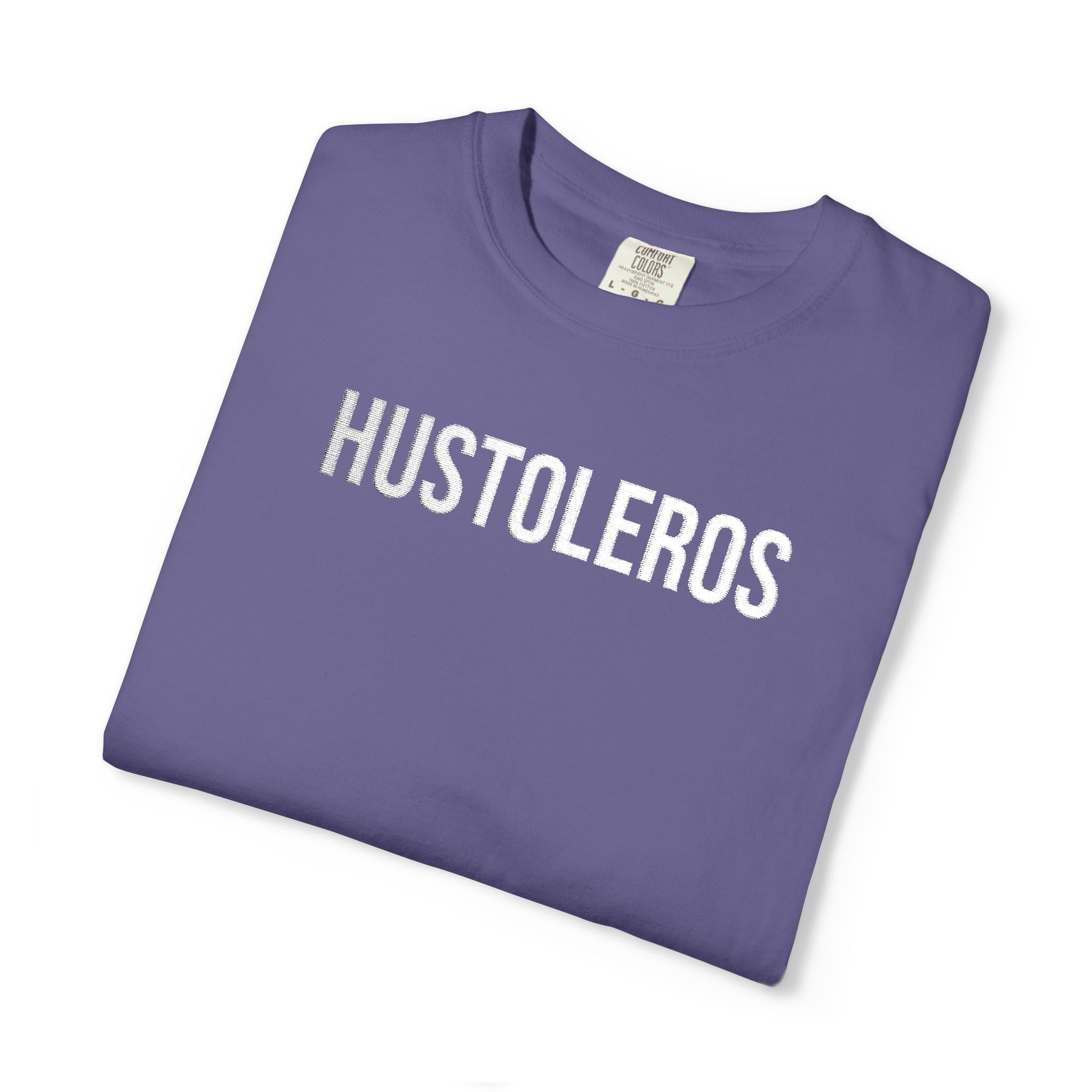 Hustleros Vintage Embroidery Tee