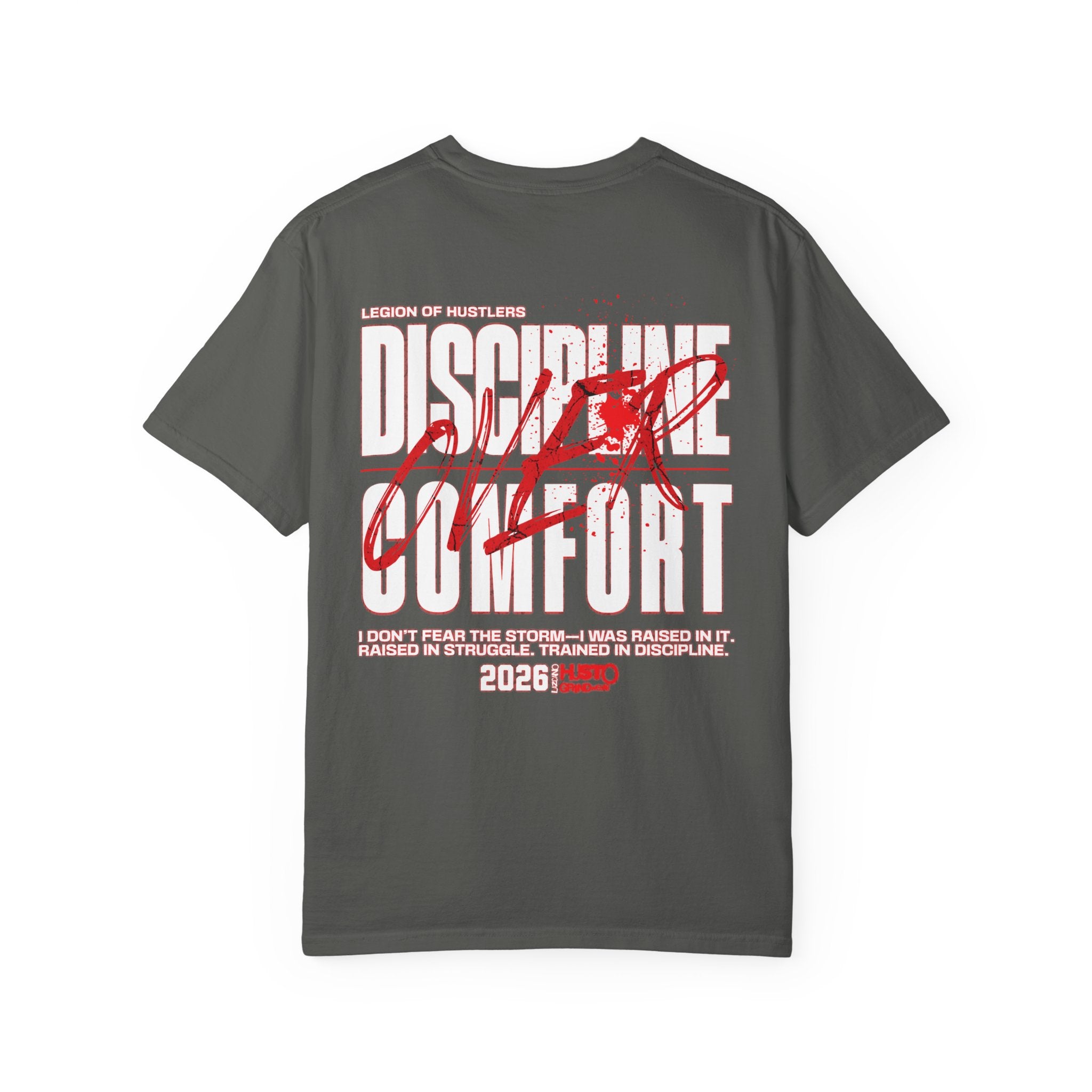 Discipline Over Comfort Tee: Relentless