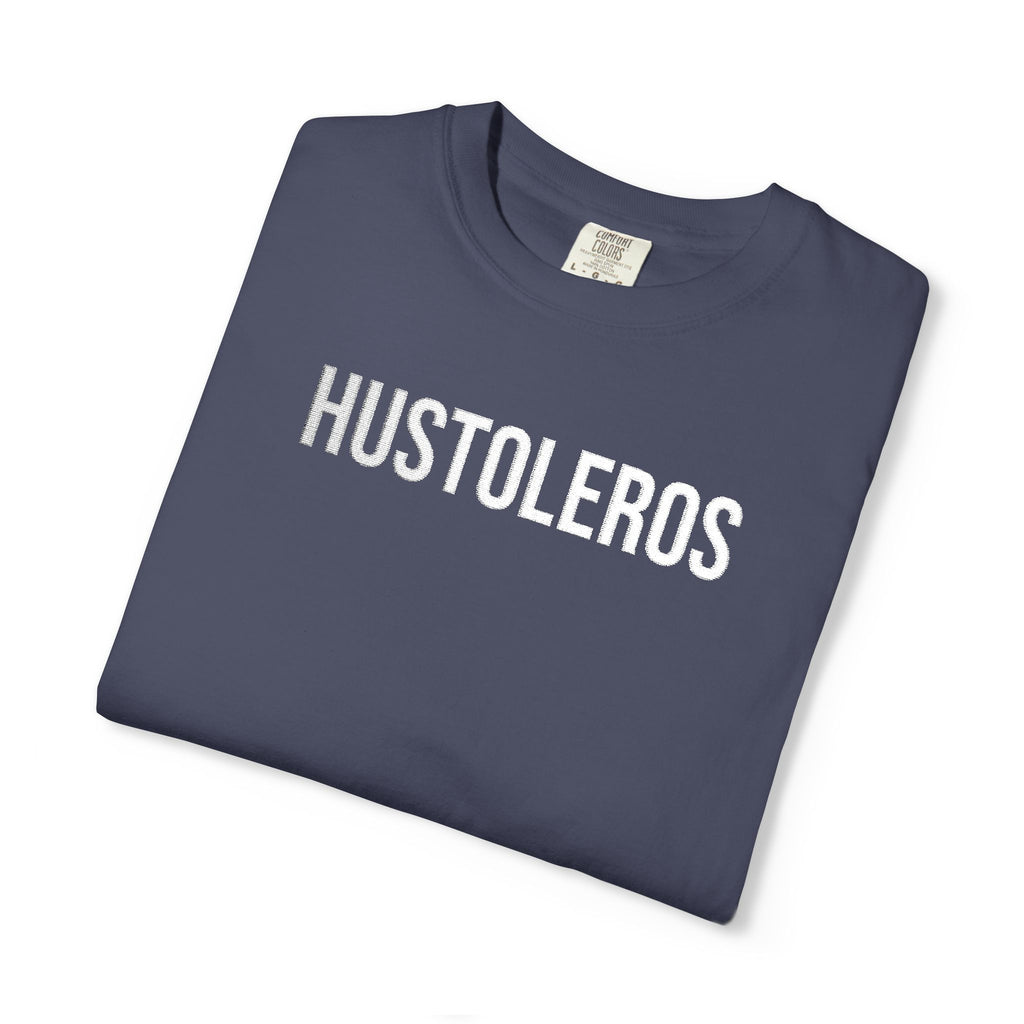 Hustleros Vintage Embroidery Tee