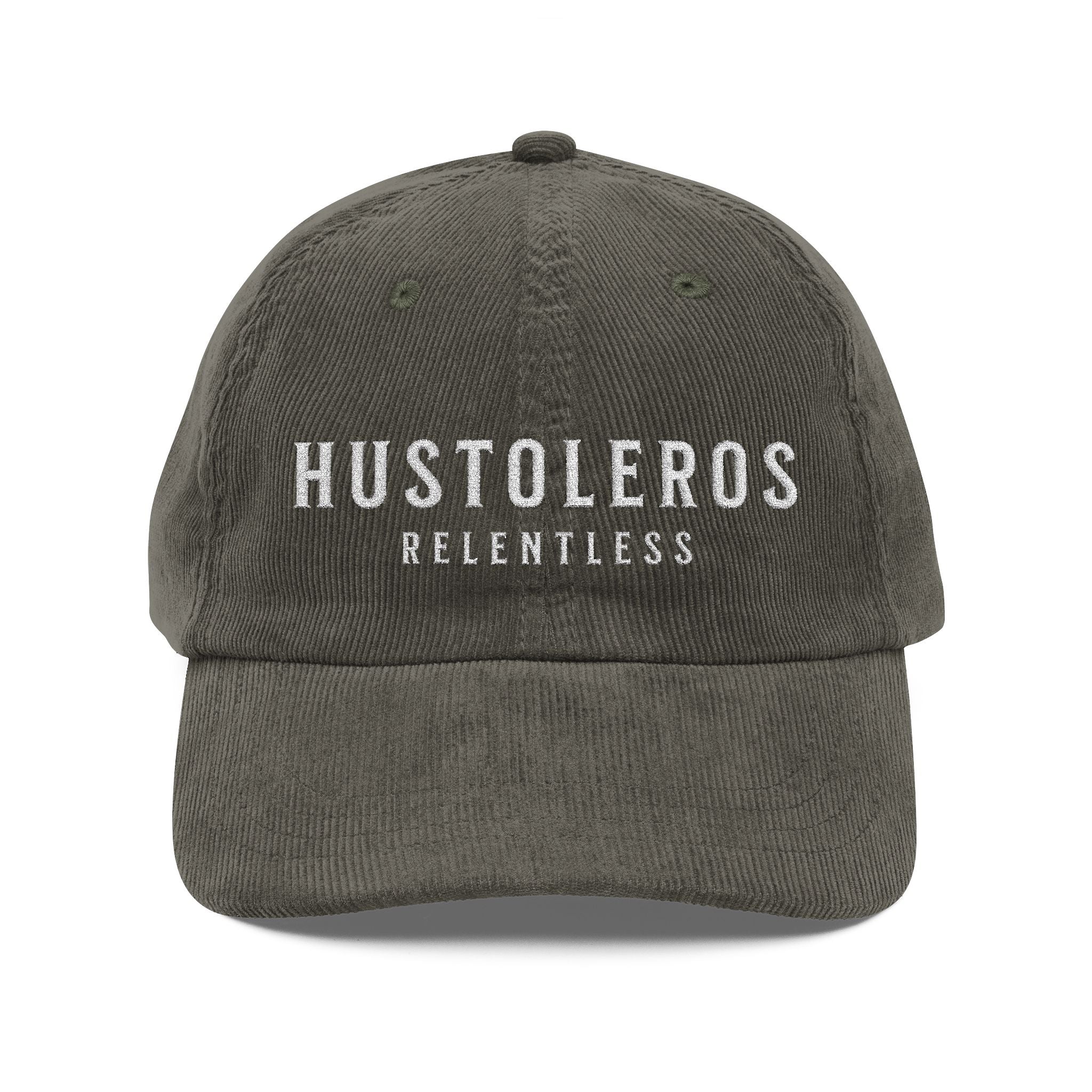 Hustoleros Relentless Vintage Corduroy Cap (Embroidery)