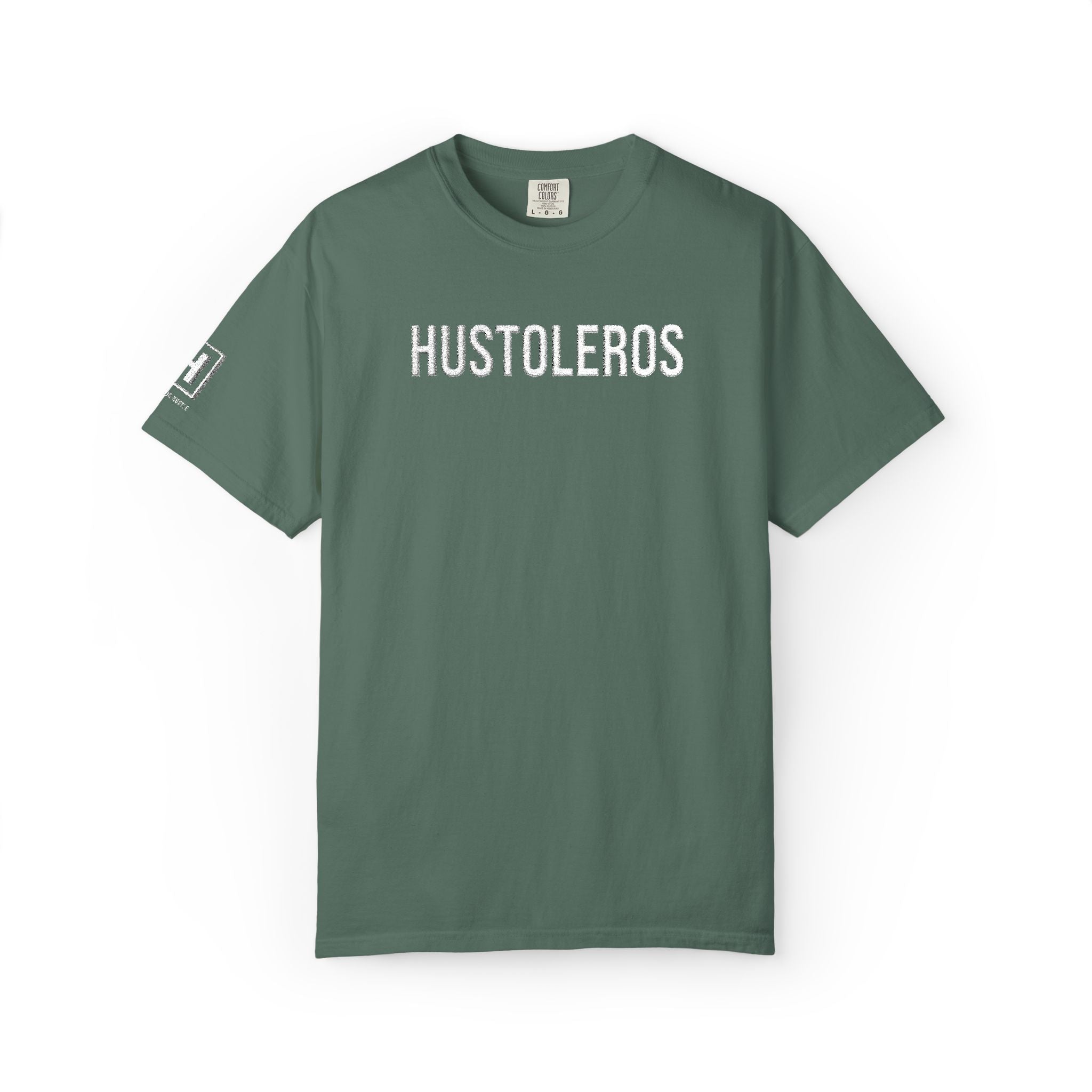 Hustleros Vintage Embroidery Tee