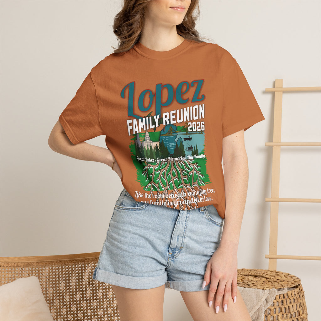 Lopez Family Reunion 2026 T-Shirt
