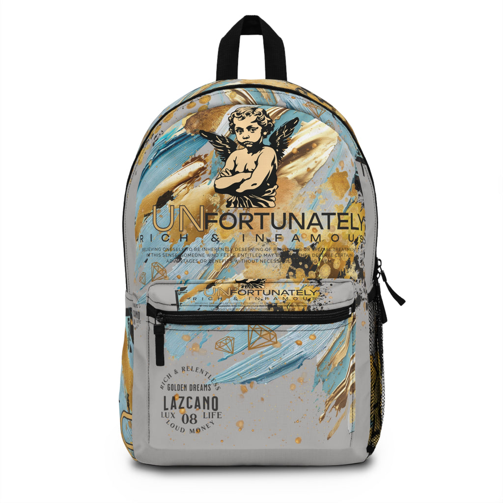 Entitled – Because I Earned It Backpack (Grey)