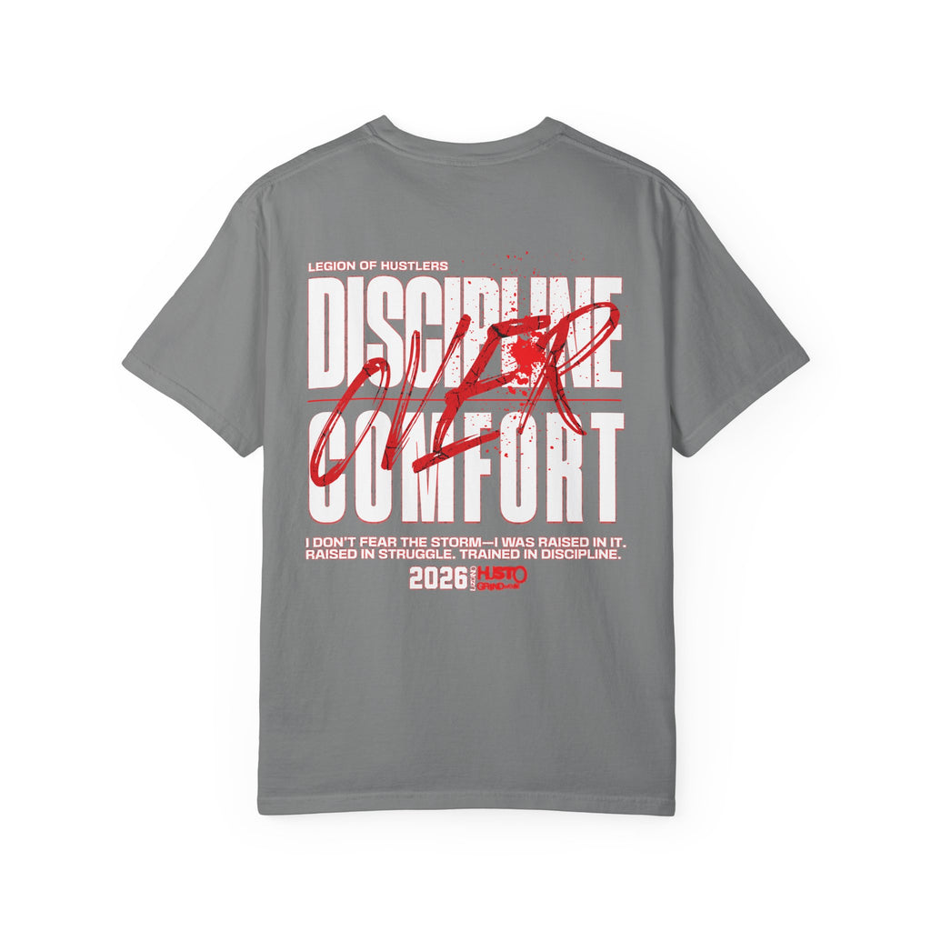 Discipline Over Comfort Tee: Relentless