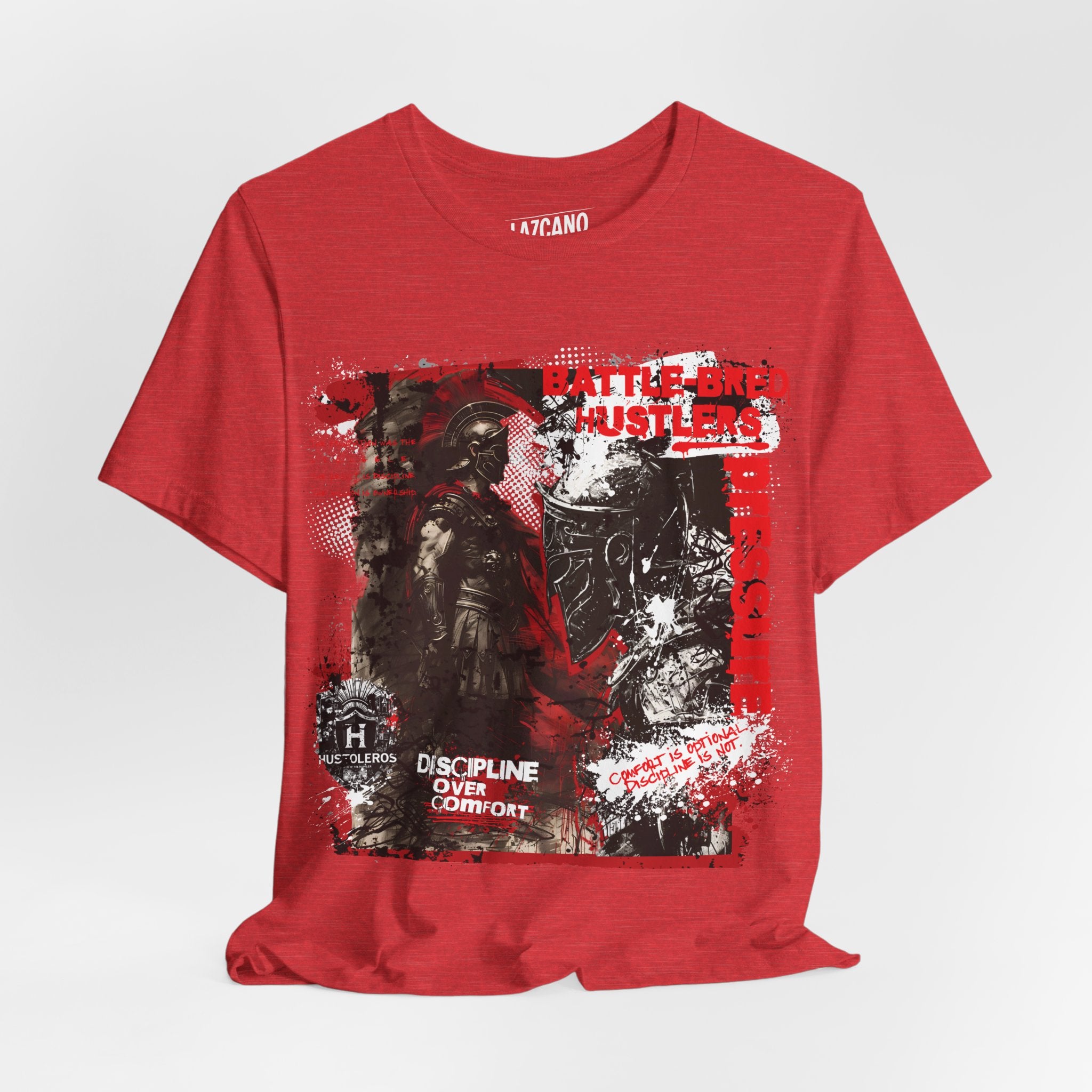 Discipline Over Comfort Tee: Hustoleros Edition – Battle-Bred Hustlers