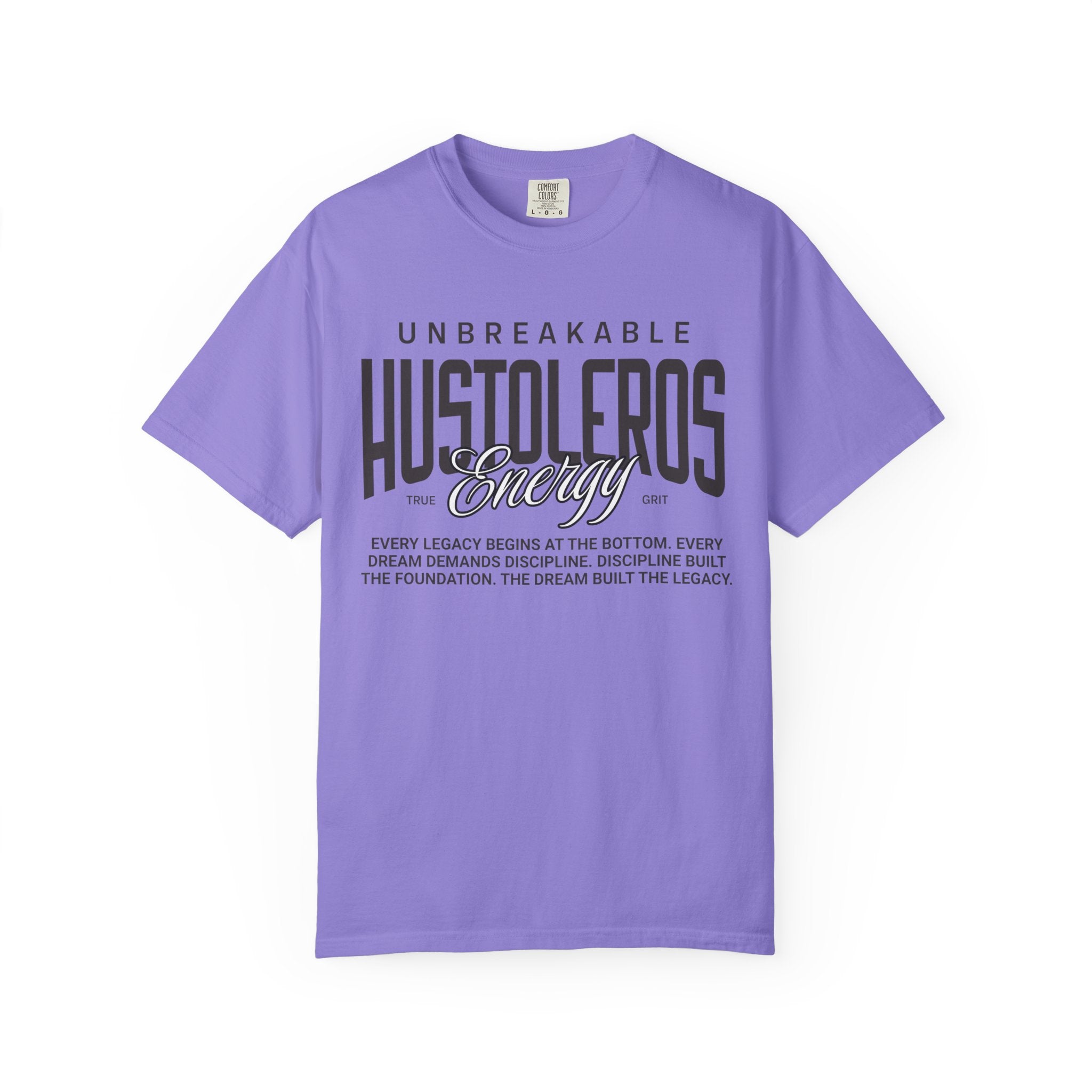 Hustleros "Unbreakable" Graphic T-Shirt — Motivational Streetwear Tee