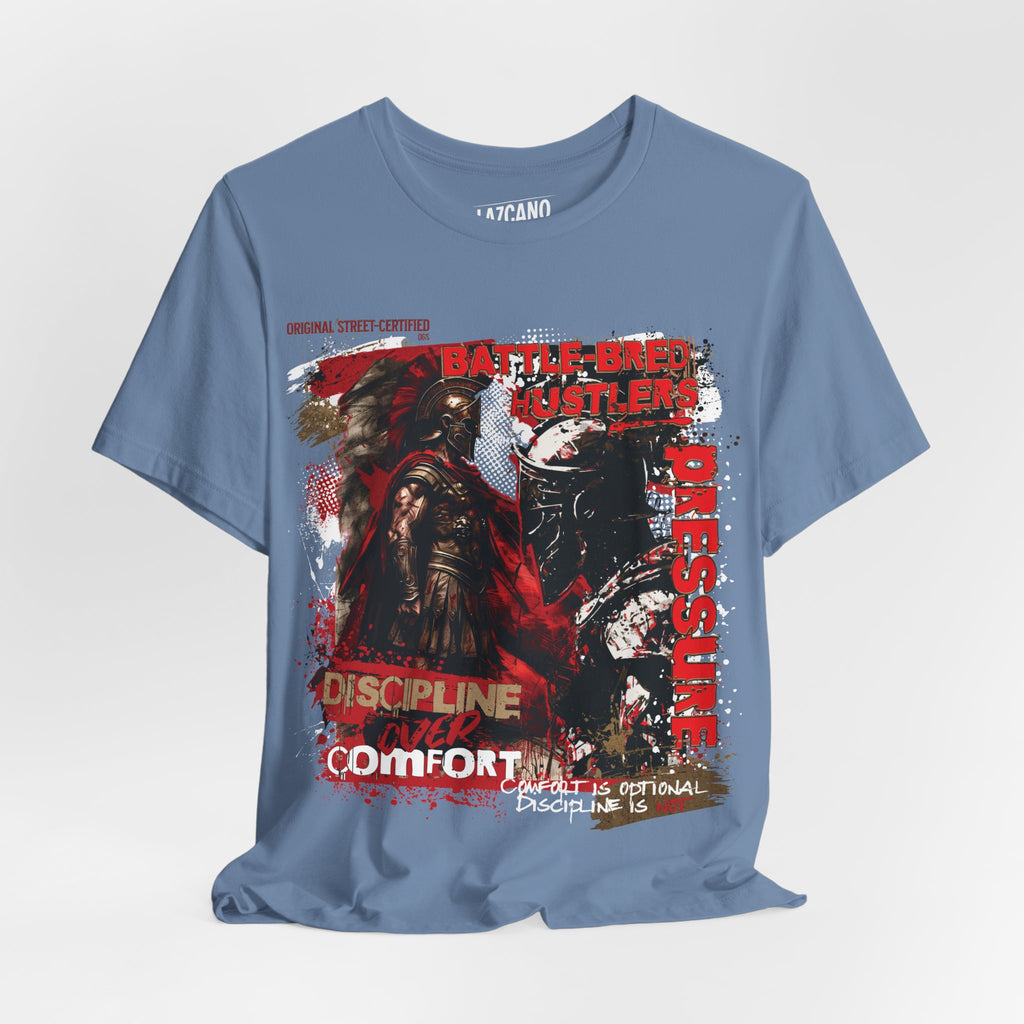 Hustleros "Discipline Over Comfort" Tee