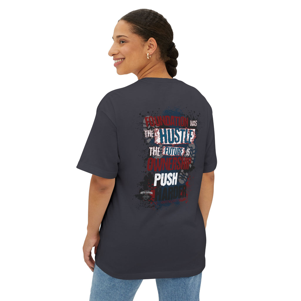 God Bless Hustlers – “We The Hustlers” Oversized Boxy Tee