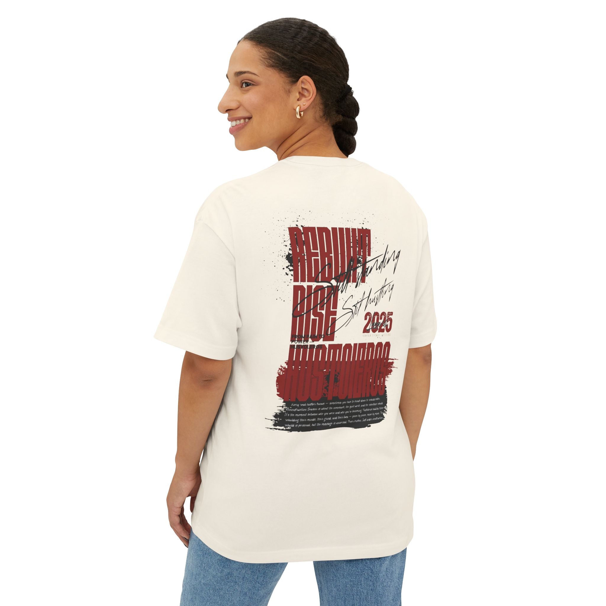 Built From the Broken; Reconstruction Season **Oversized Tee**