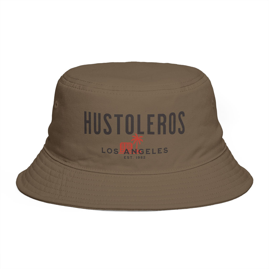 Hustoleros Los Angeles Bucket Hat — Vintage Streetwear Sun Hat
