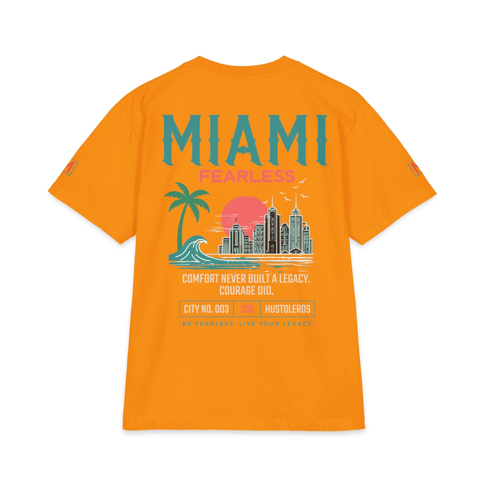 Hustoleros City Series No. 003 – Miami "Fearless" Tee