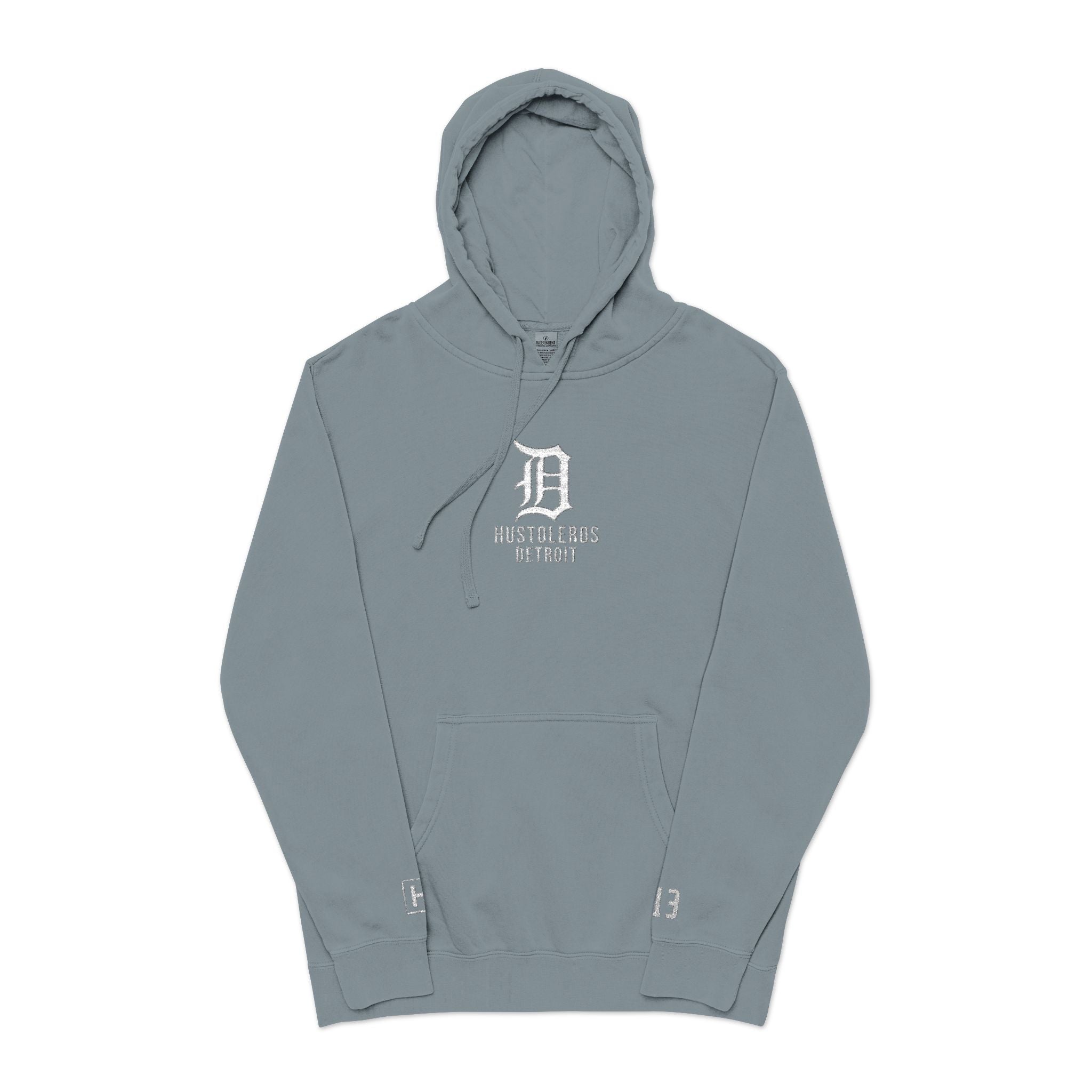 Hustoleros Detroit Embroidered Hoodie
