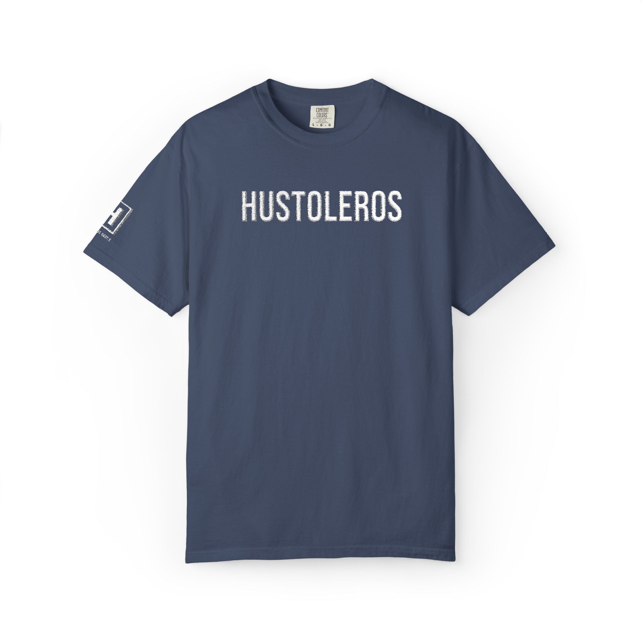 Hustleros Vintage Embroidery Tee