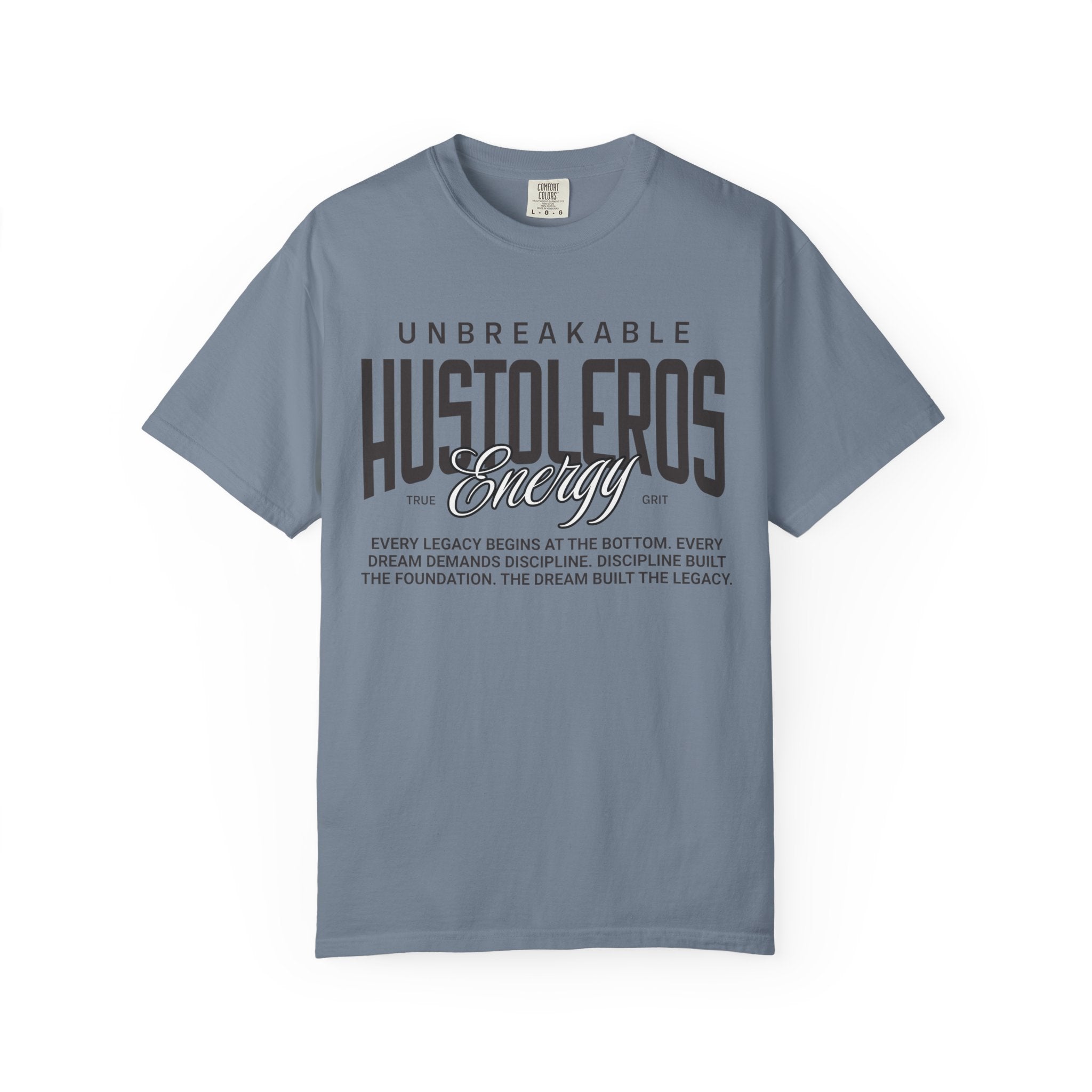 Hustleros "Unbreakable" Graphic T-Shirt — Motivational Streetwear Tee