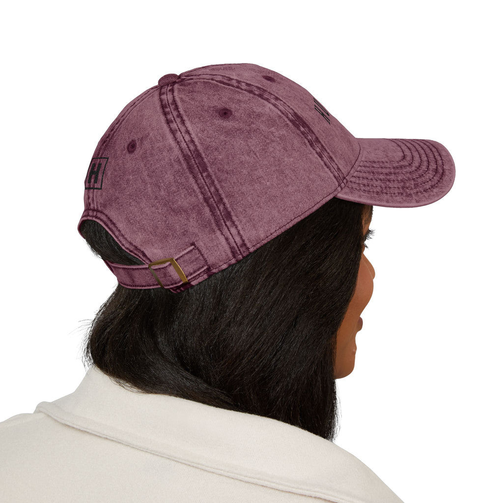 Hustoleros VintageDistressed Embroidered Cap