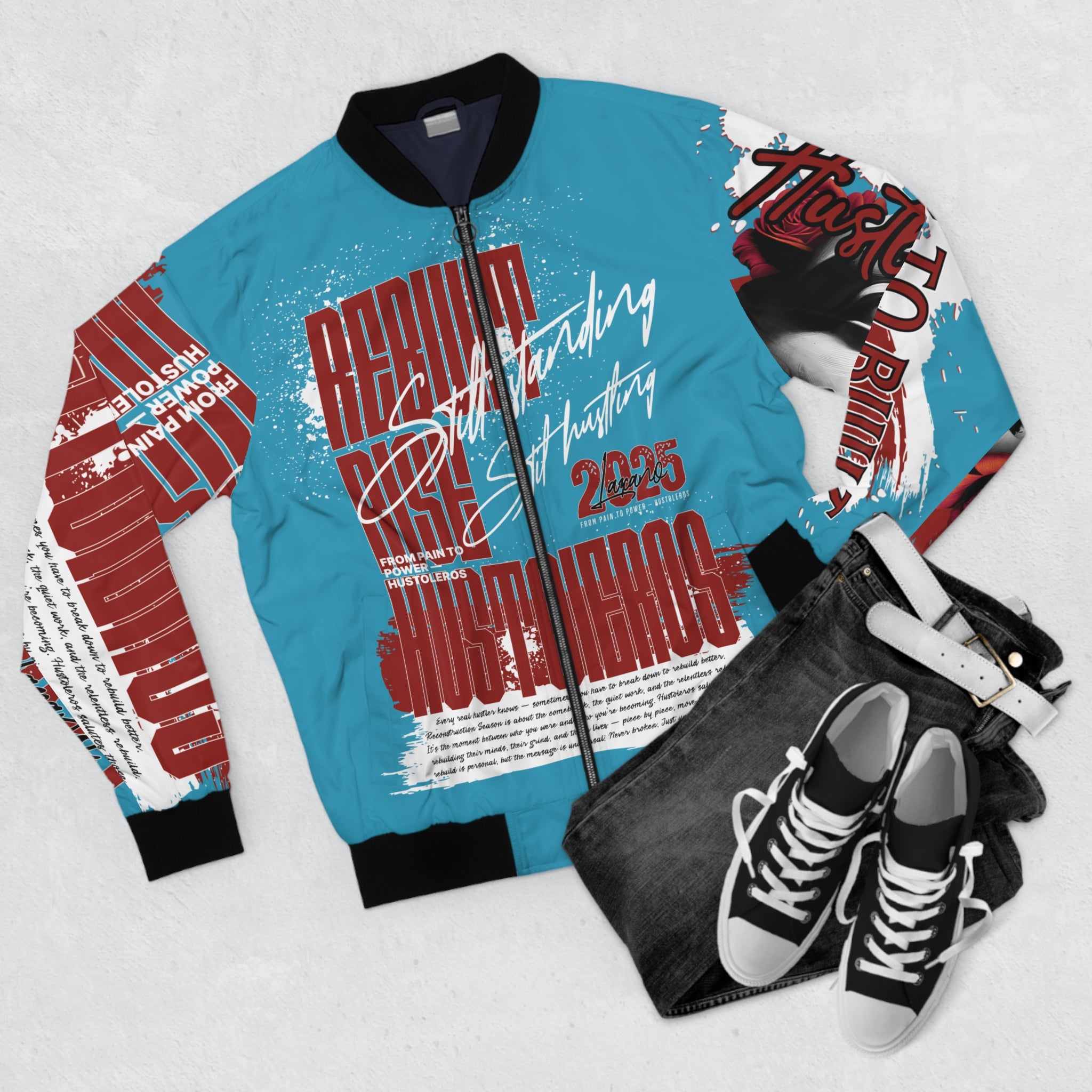 Reconstruction Season Bomber Jacket