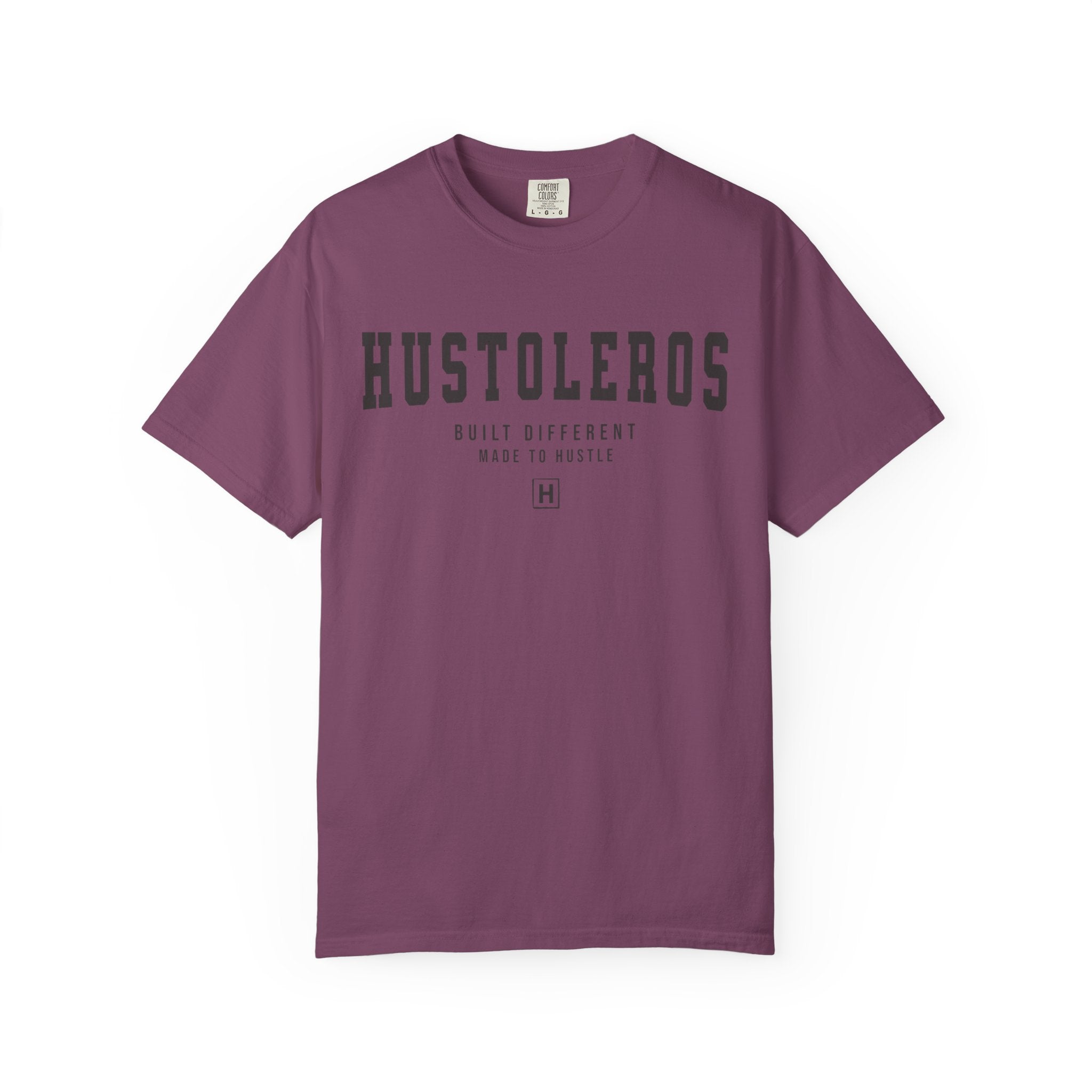 Hustoleros Graphic T-Shirt – 'Built Different, Made to Hustle' Casual Tee