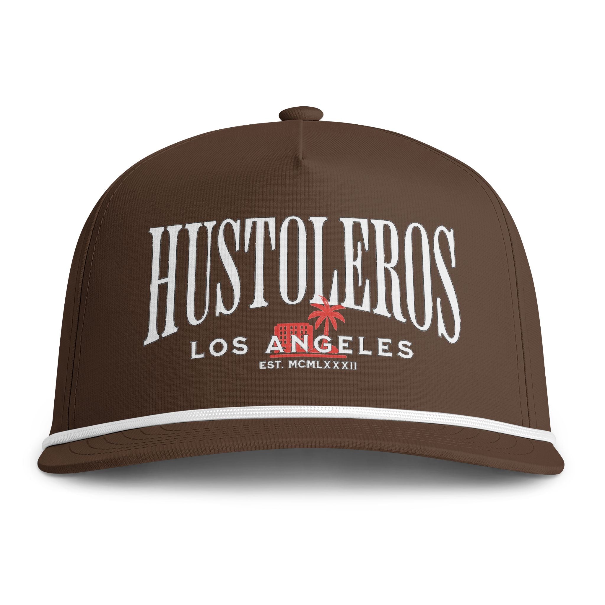 Hustoleros Rope Cap — Los Angeles Sunwashed Embroidered Hat