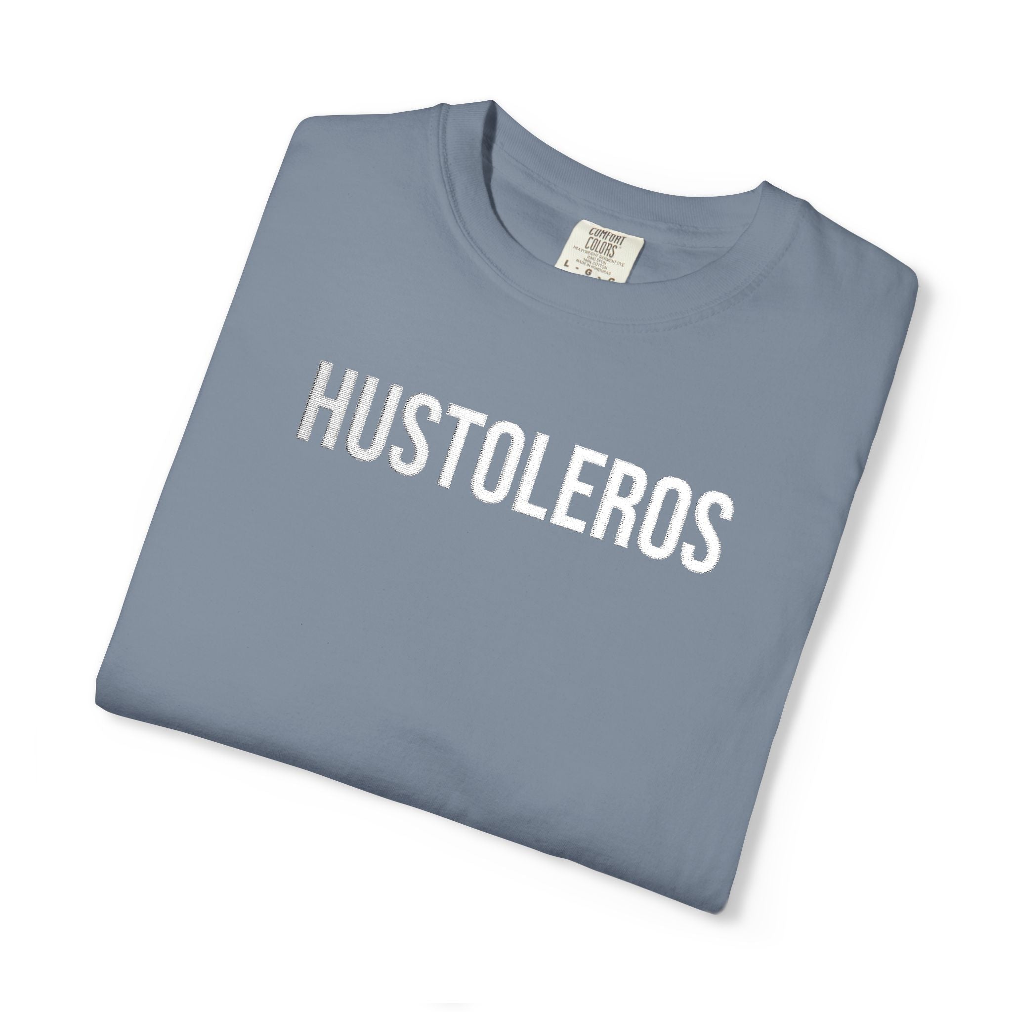 Hustleros Vintage Embroidery Tee