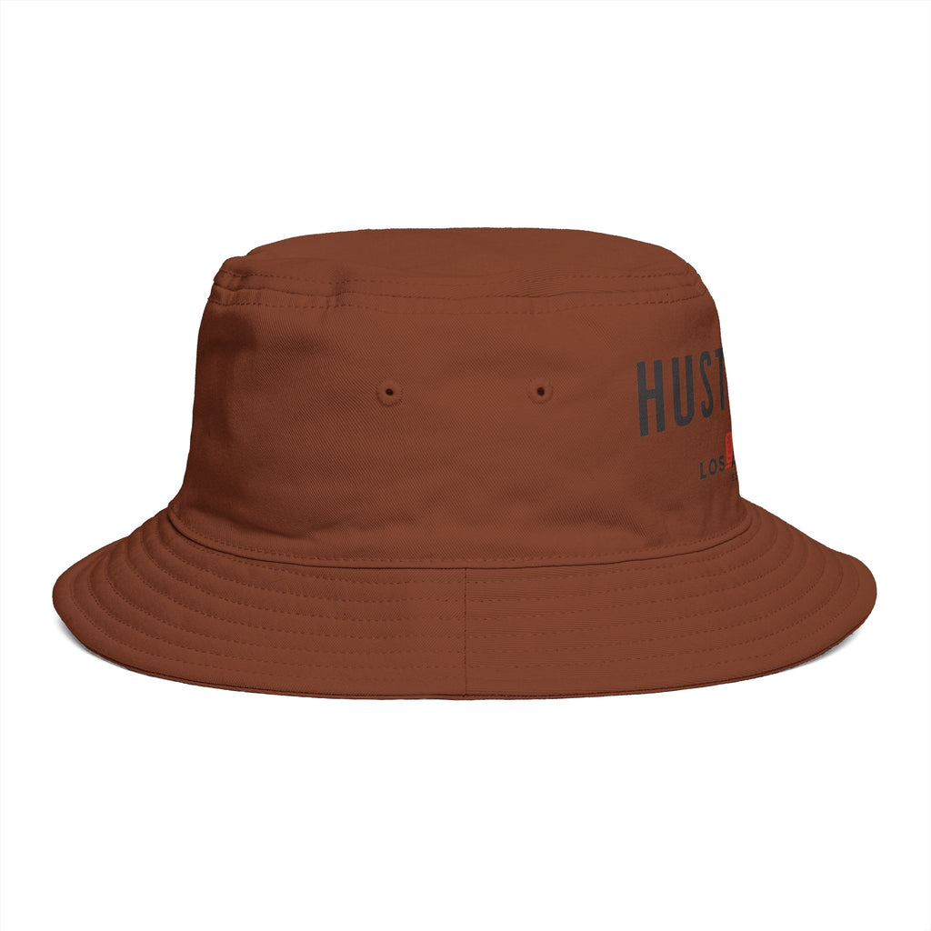 Hustoleros Los Angeles Bucket Hat — Vintage Streetwear Sun Hat