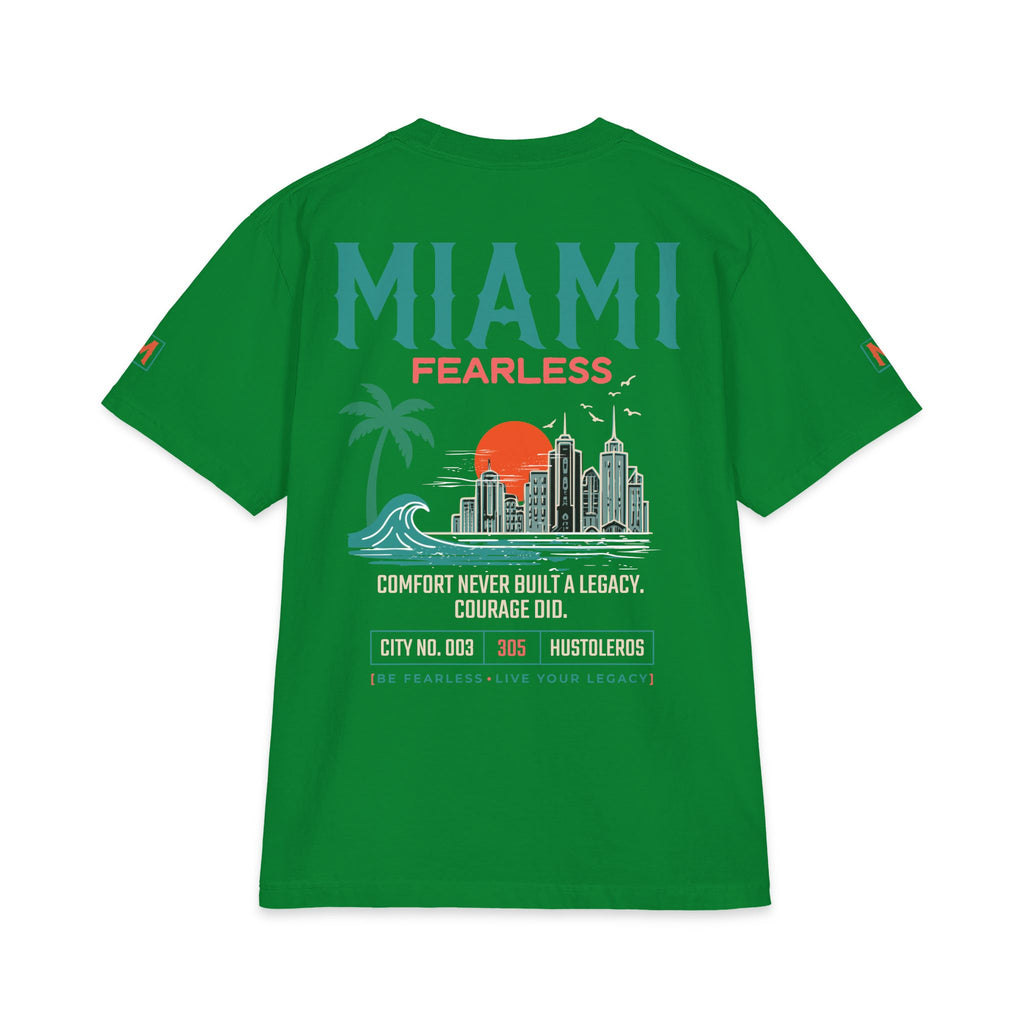 Hustoleros City Series No. 003 – Miami "Fearless" Tee