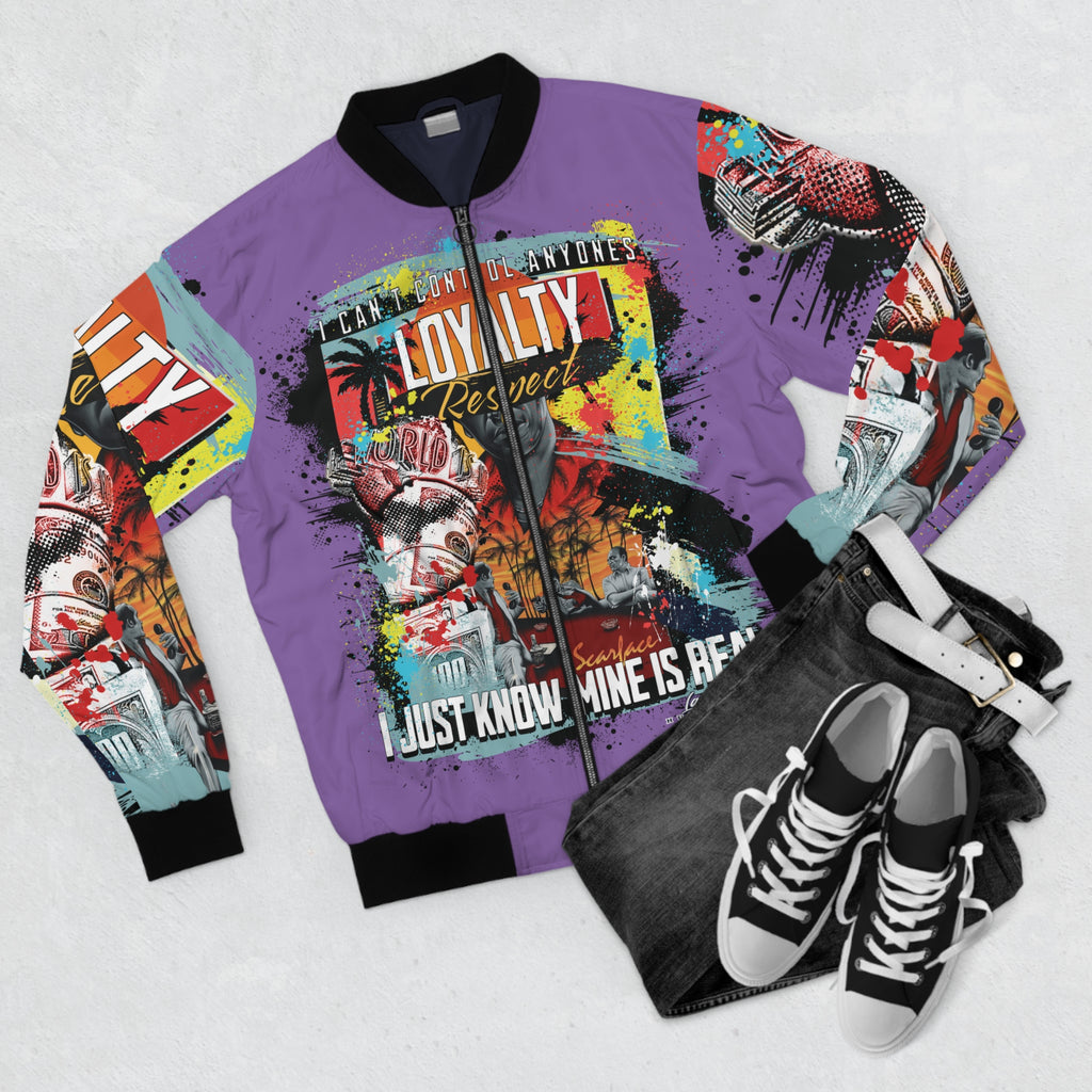 Loyalty Should Never Be Questioned — "I Want The World" Bomber Jacket