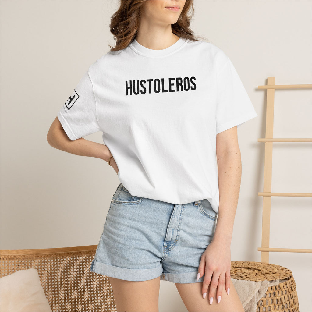 Hustleros Wear Your Hustle Embroidery Tee