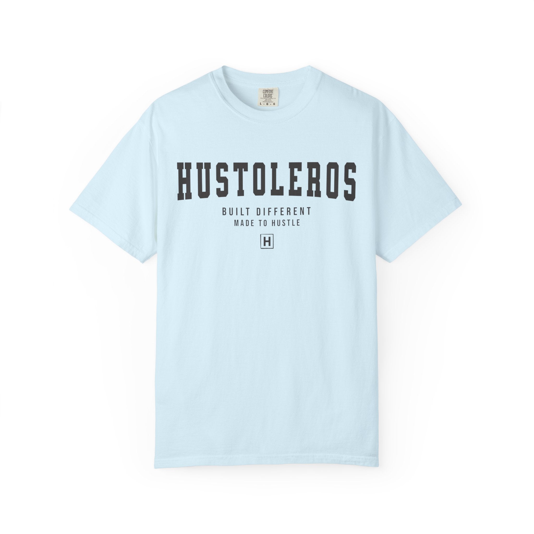 Hustoleros Graphic T-Shirt – 'Built Different, Made to Hustle' Casual Tee