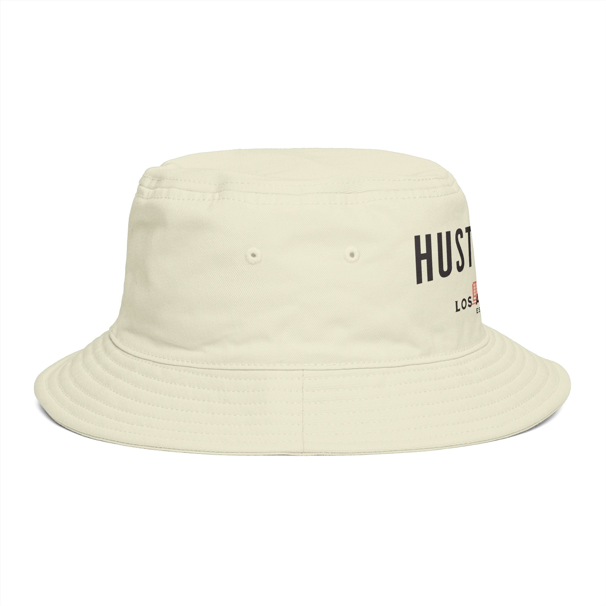 Hustoleros Los Angeles Bucket Hat — Vintage Streetwear Sun Hat