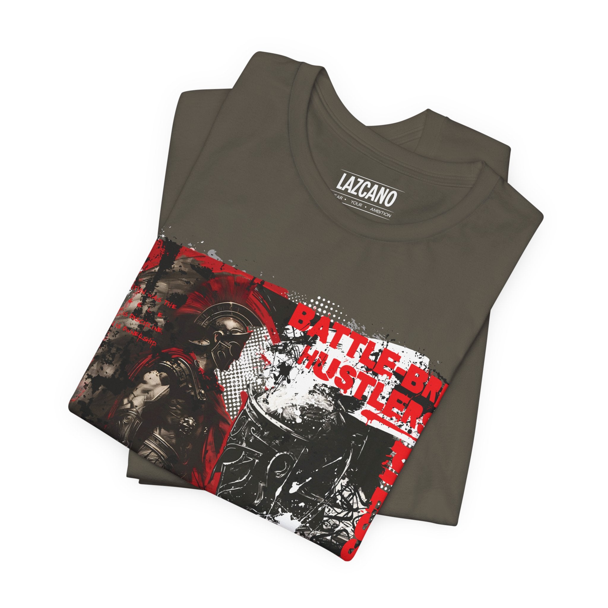 Discipline Over Comfort Tee: Hustoleros Edition – Battle-Bred Hustlers