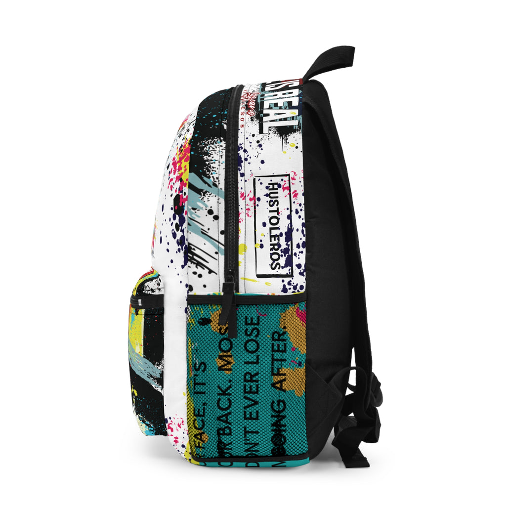 Loyalty Should Never Be Questioned  — 'I Want The World' Backpack (White)