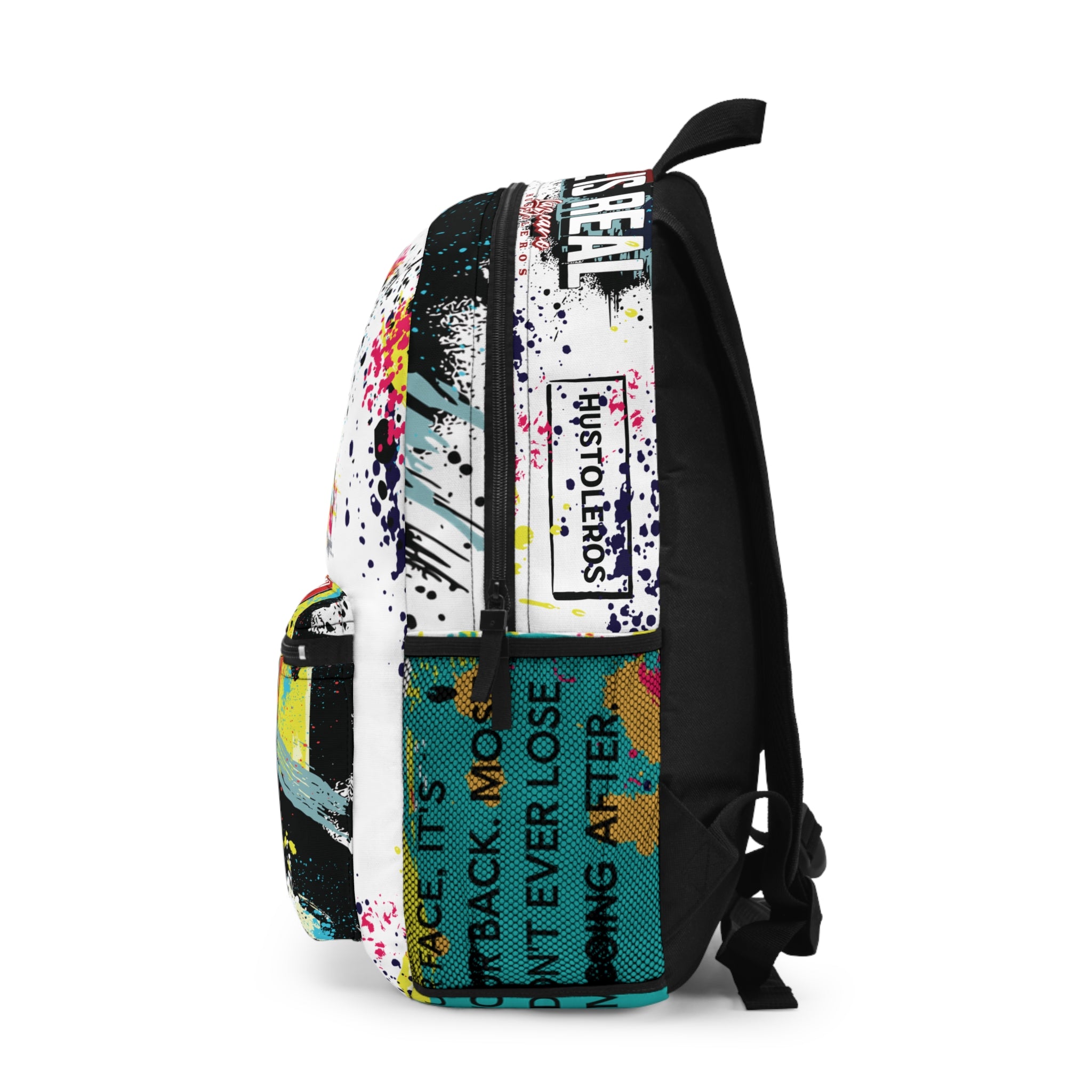 Loyalty Should Never Be Questioned  — 'I Want The World' Backpack (White)