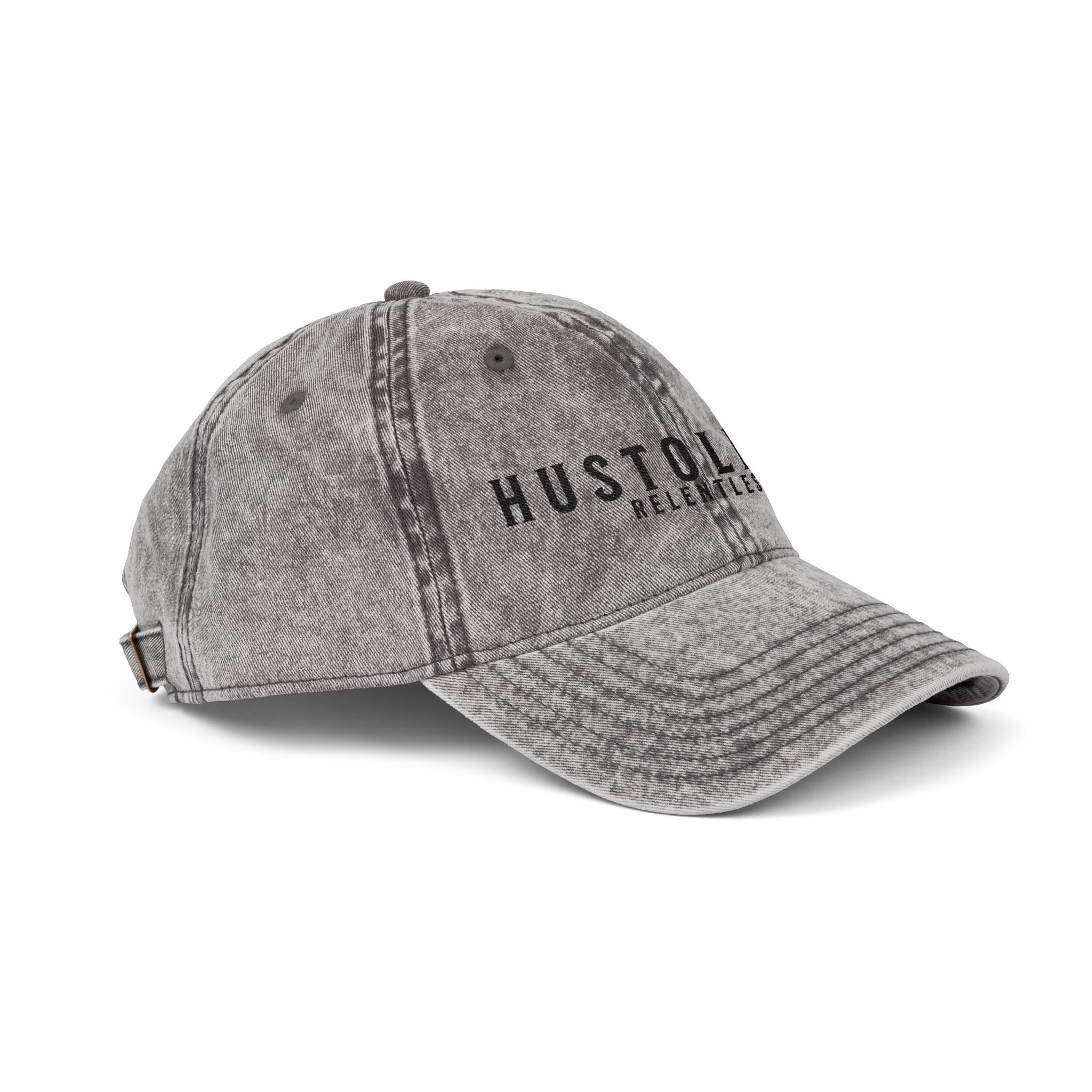 Hustoleros VintageDistressed Embroidered Cap