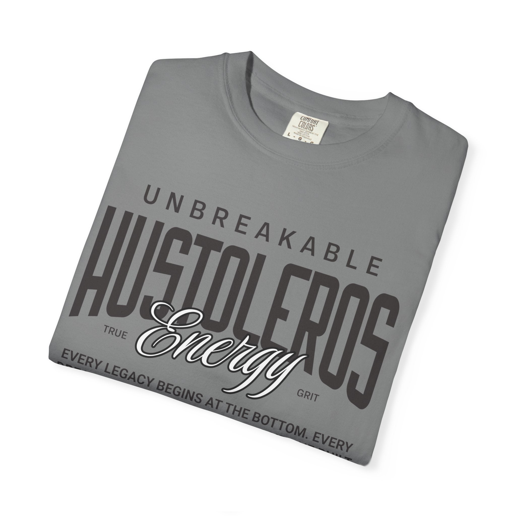 Hustleros "Unbreakable" Graphic T-Shirt — Motivational Streetwear Tee