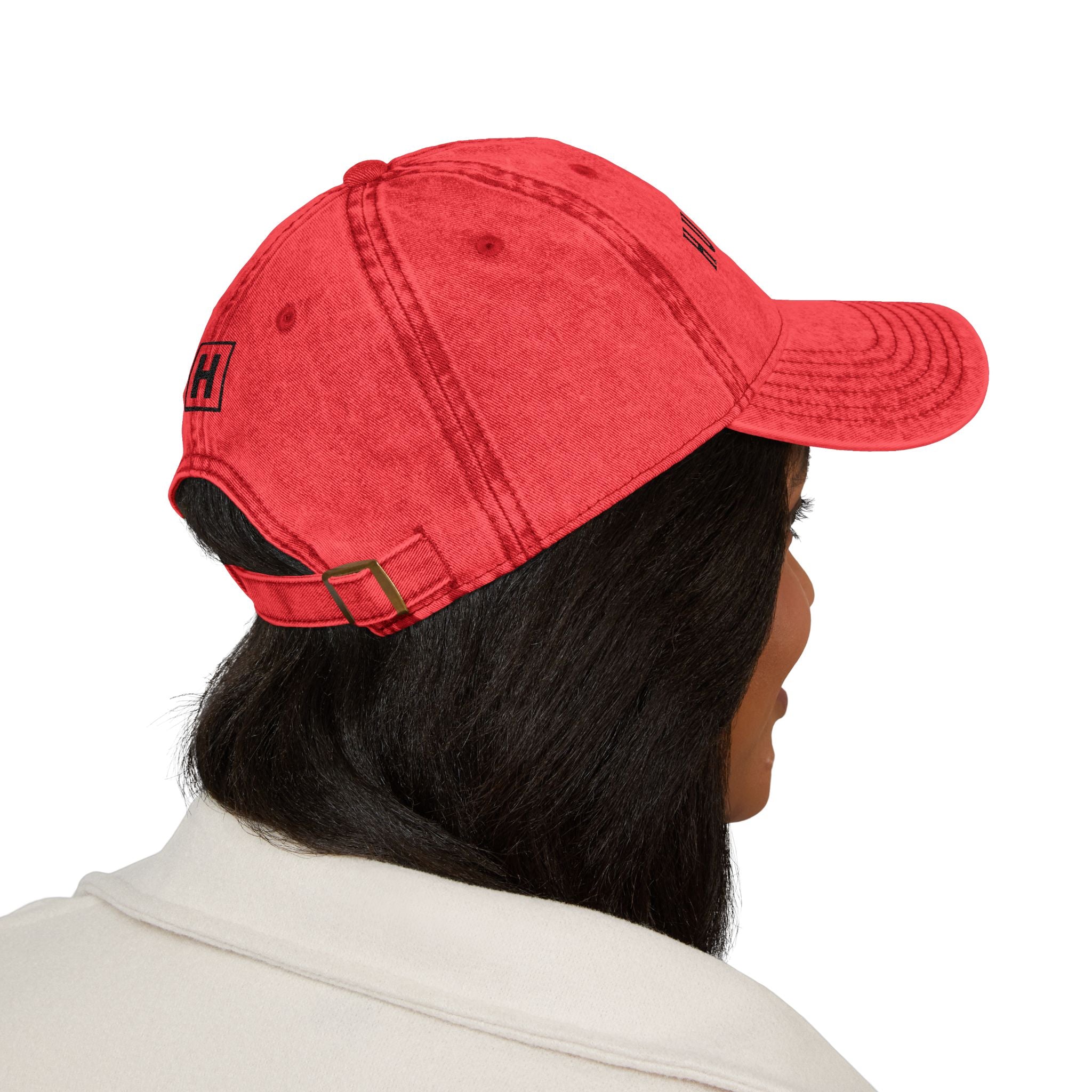 Hustoleros VintageDistressed Embroidered Cap