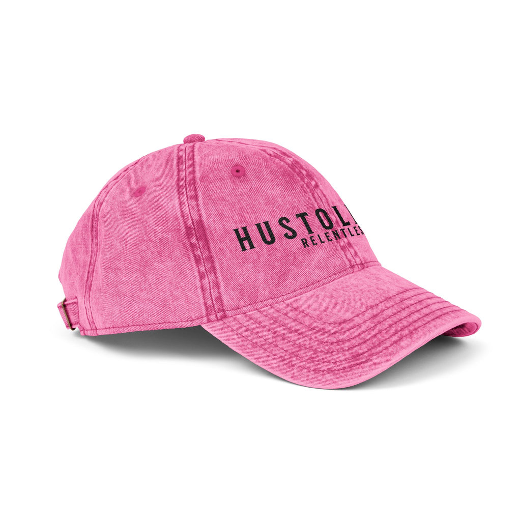 Hustoleros VintageDistressed Embroidered Cap