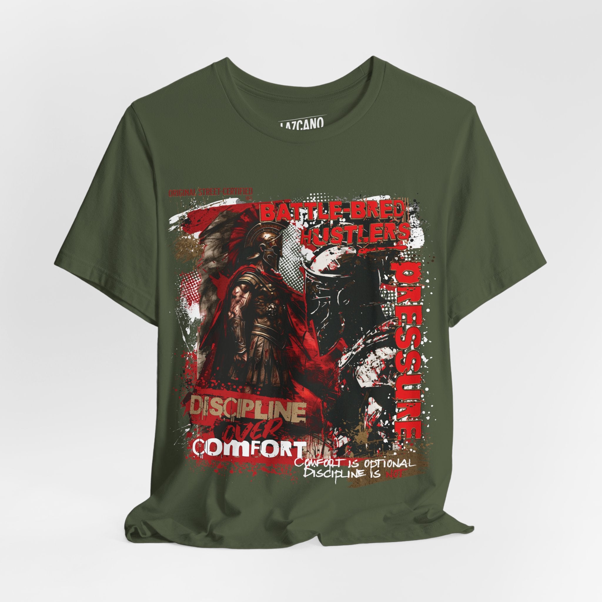 Hustleros "Discipline Over Comfort" Tee