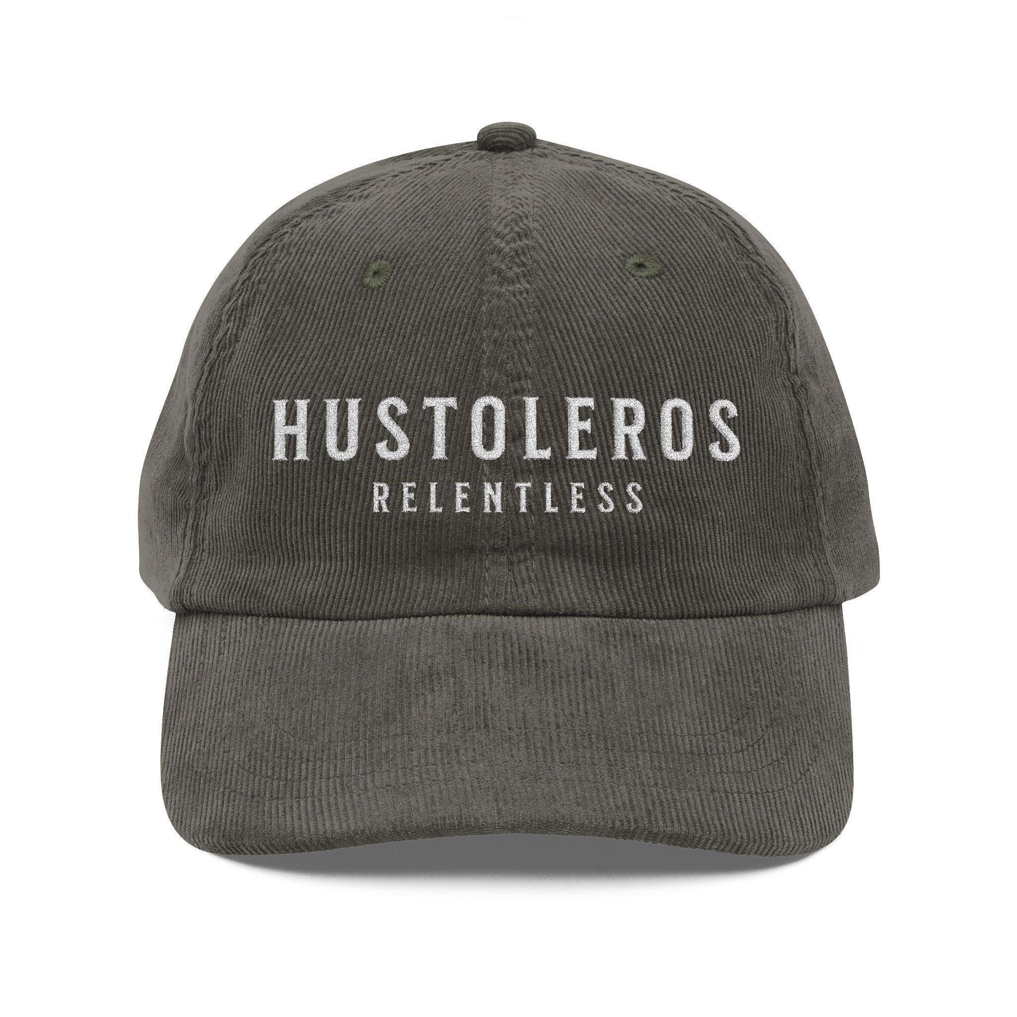 Hustoleros Relentless Vintage Corduroy Cap (Embroidery)