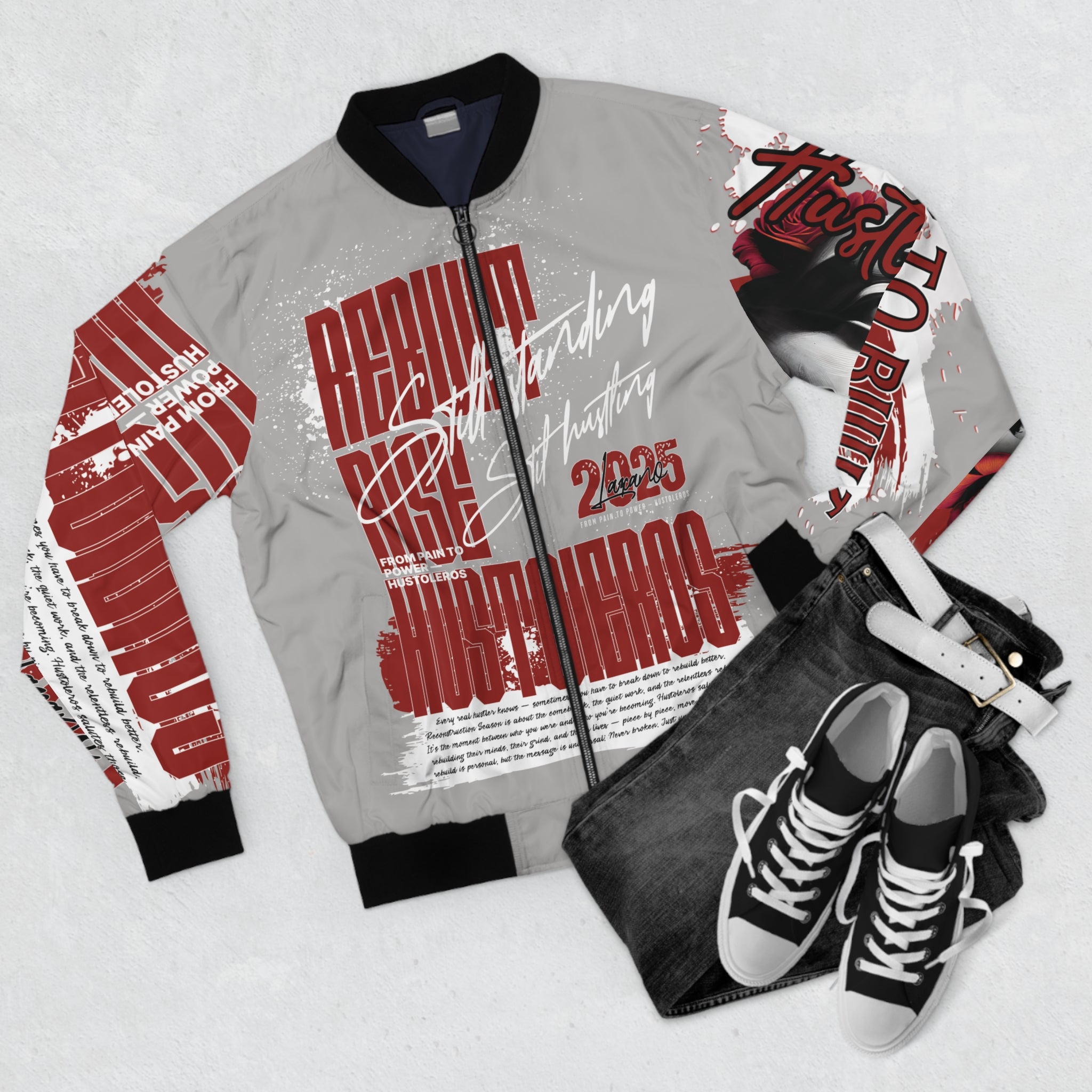 Reconstruction Season Bomber Jacket