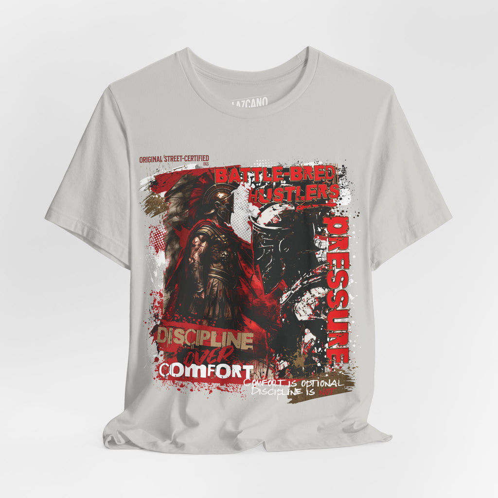 Hustleros "Discipline Over Comfort" Tee