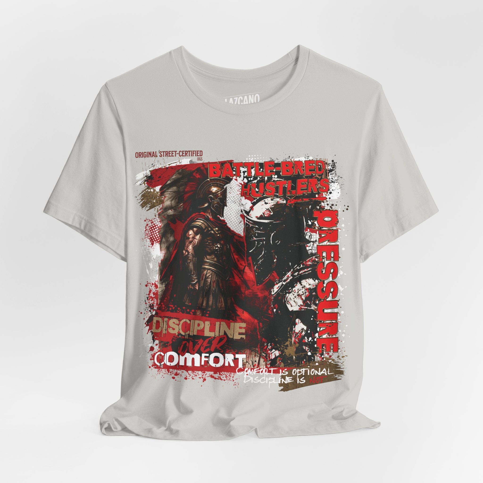 Hustleros "Discipline Over Comfort" Tee