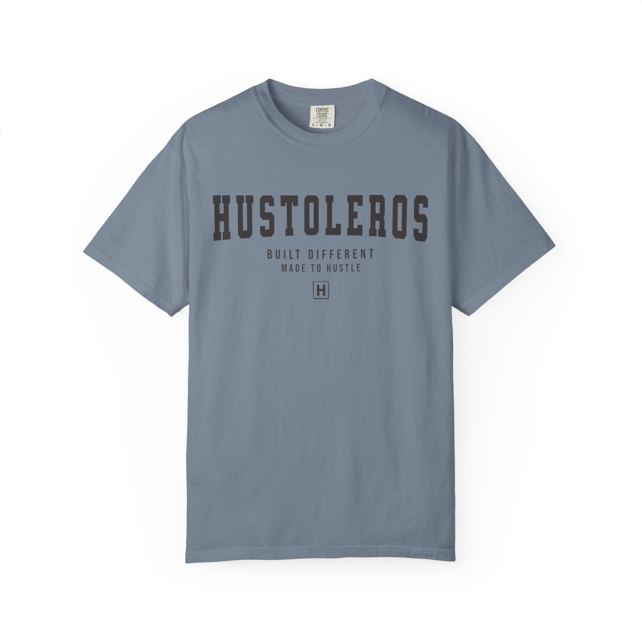 Hustoleros Graphic T-Shirt – 'Built Different, Made to Hustle' Casual Tee