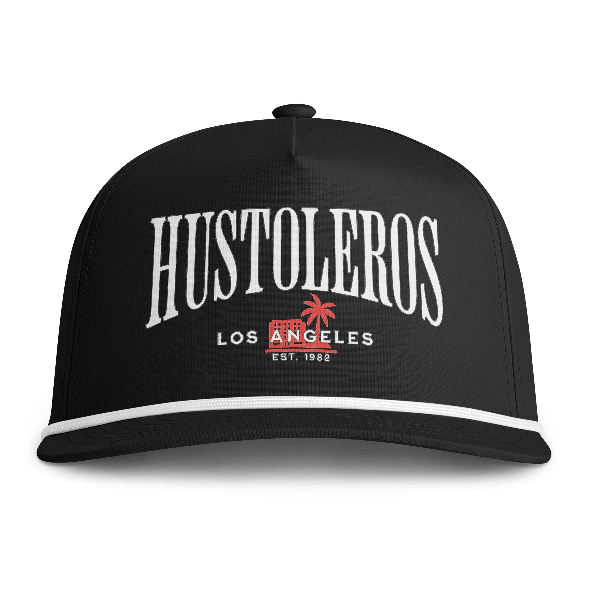 Hustoleros Rope Cap — Los Angeles Sunwashed Embroidered Hat