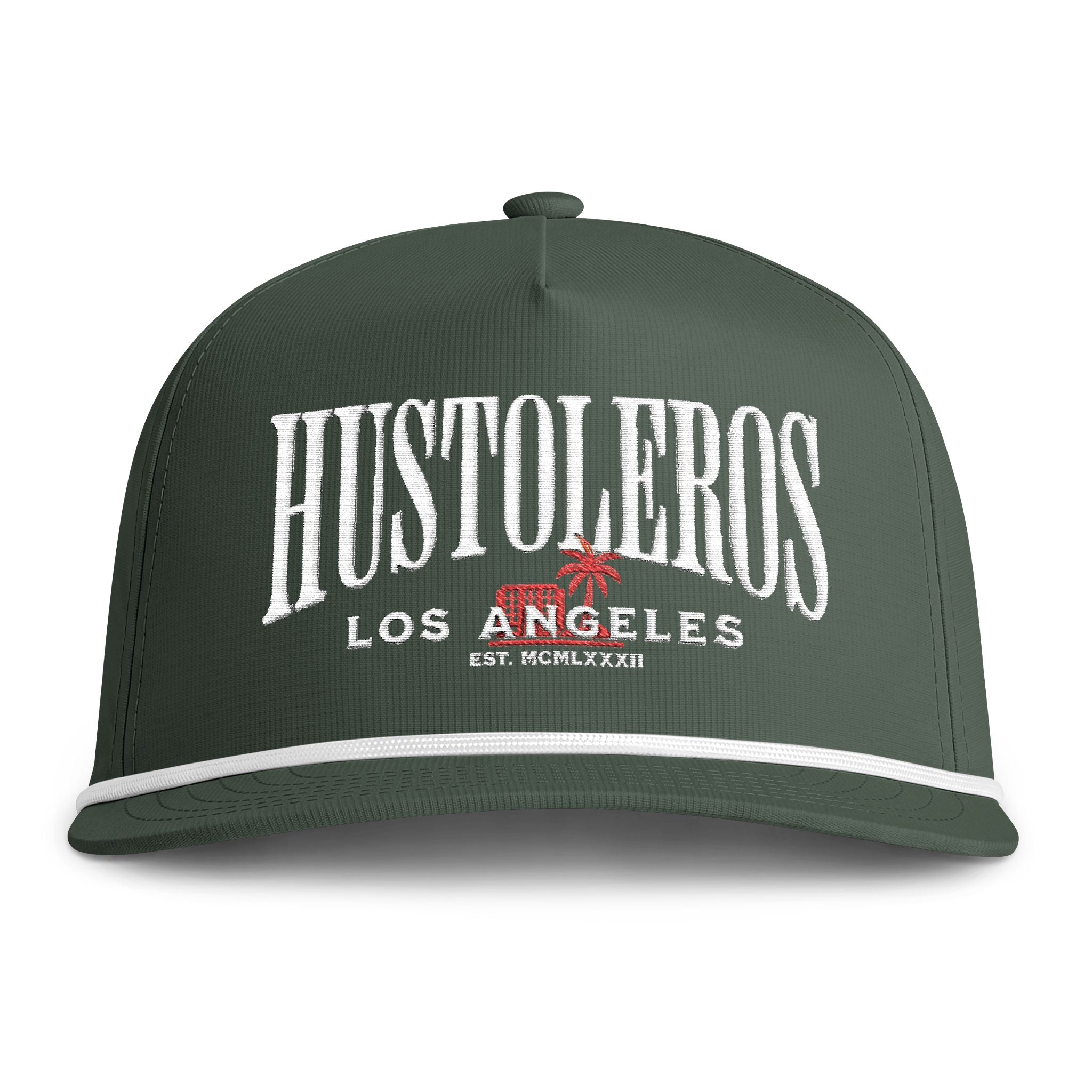 Hustoleros Los Angeles Embroidered Rope Hat